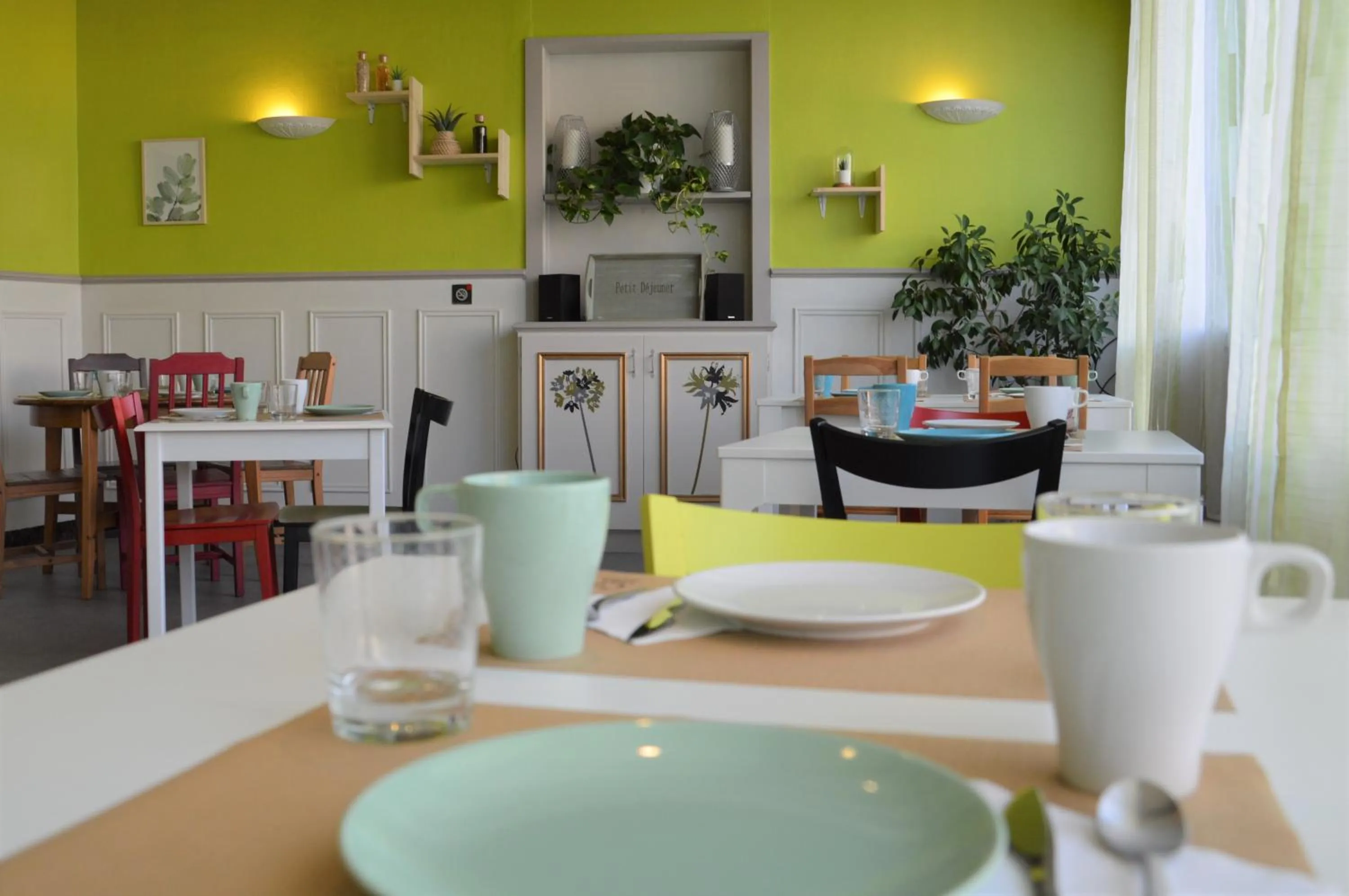 Buffet breakfast in Hôtel de la Colombière