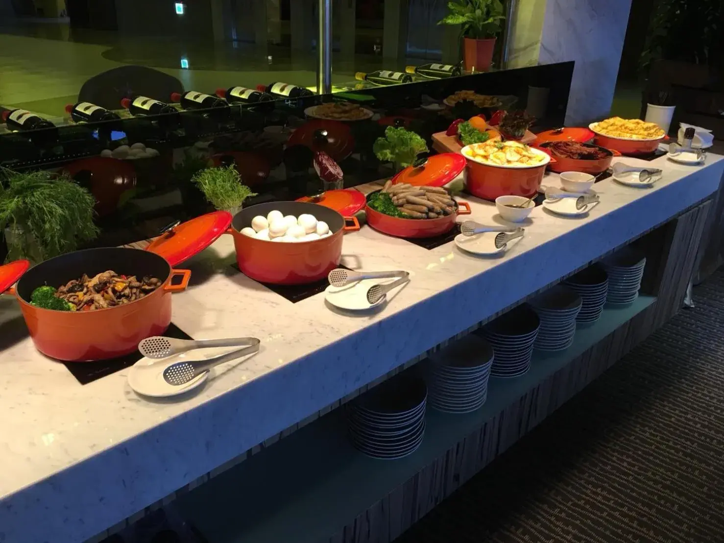 Buffet breakfast in AJ Hotel Hsinchu Buffet breakfast in AJ Hotel Hsinchu