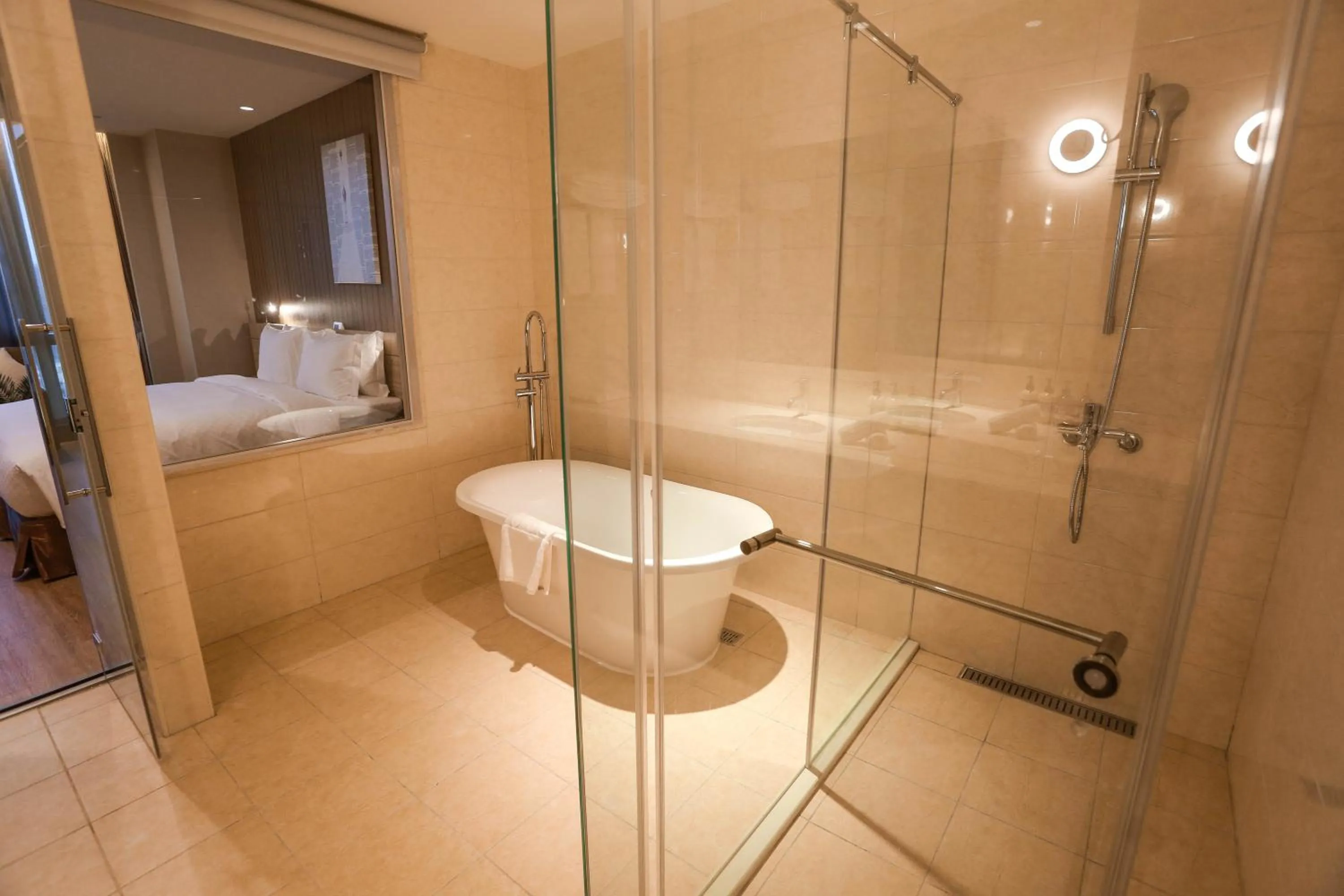 Bathroom in AJ Hotel Hsinchu
