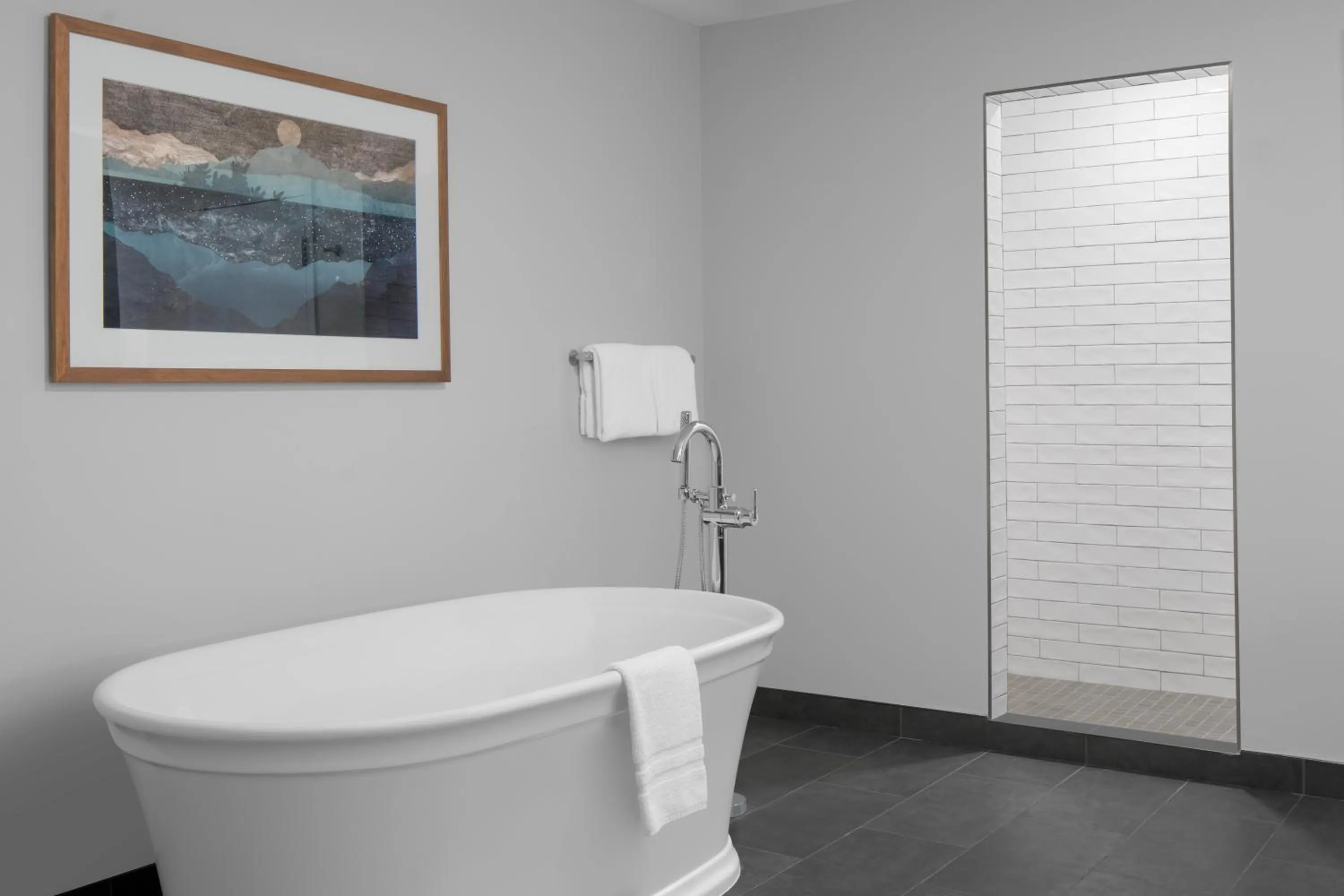 Bathroom in Valley River Inn