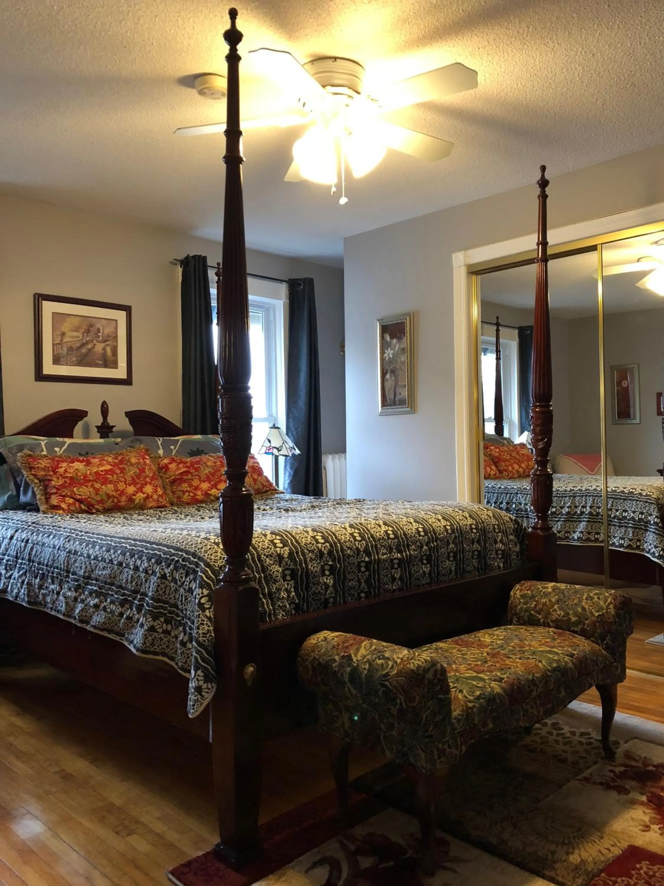Bedroom, Bed in Blue Gables Bed and Breakfast