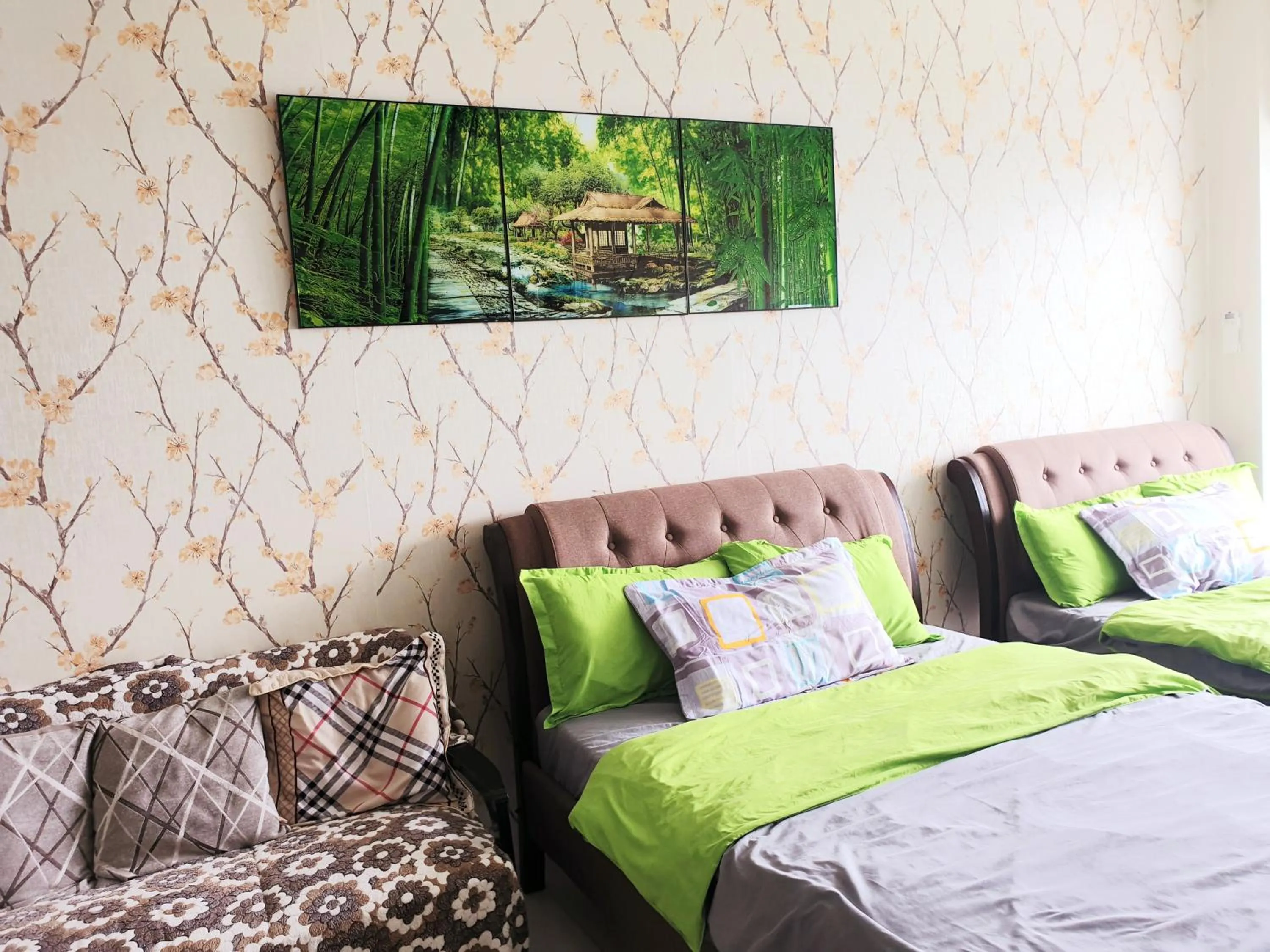 Bed in Wind Residences by Bea and RM