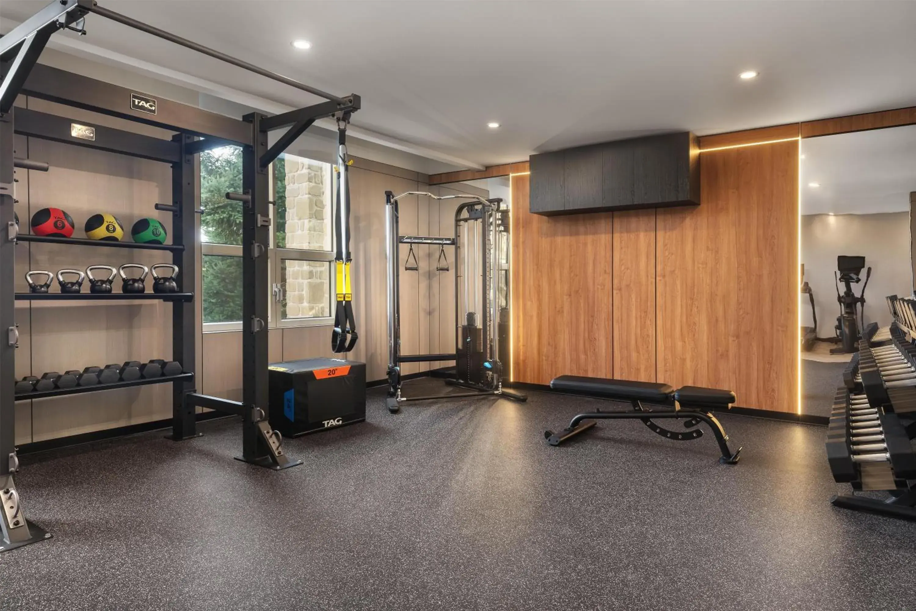 Fitness centre/facilities in Hotel Vallea Bromont, Tapestry Collection by Hilton Fitness centre/facilities in Hotel Vallea Bromont, Tapestry Collection by Hilton
