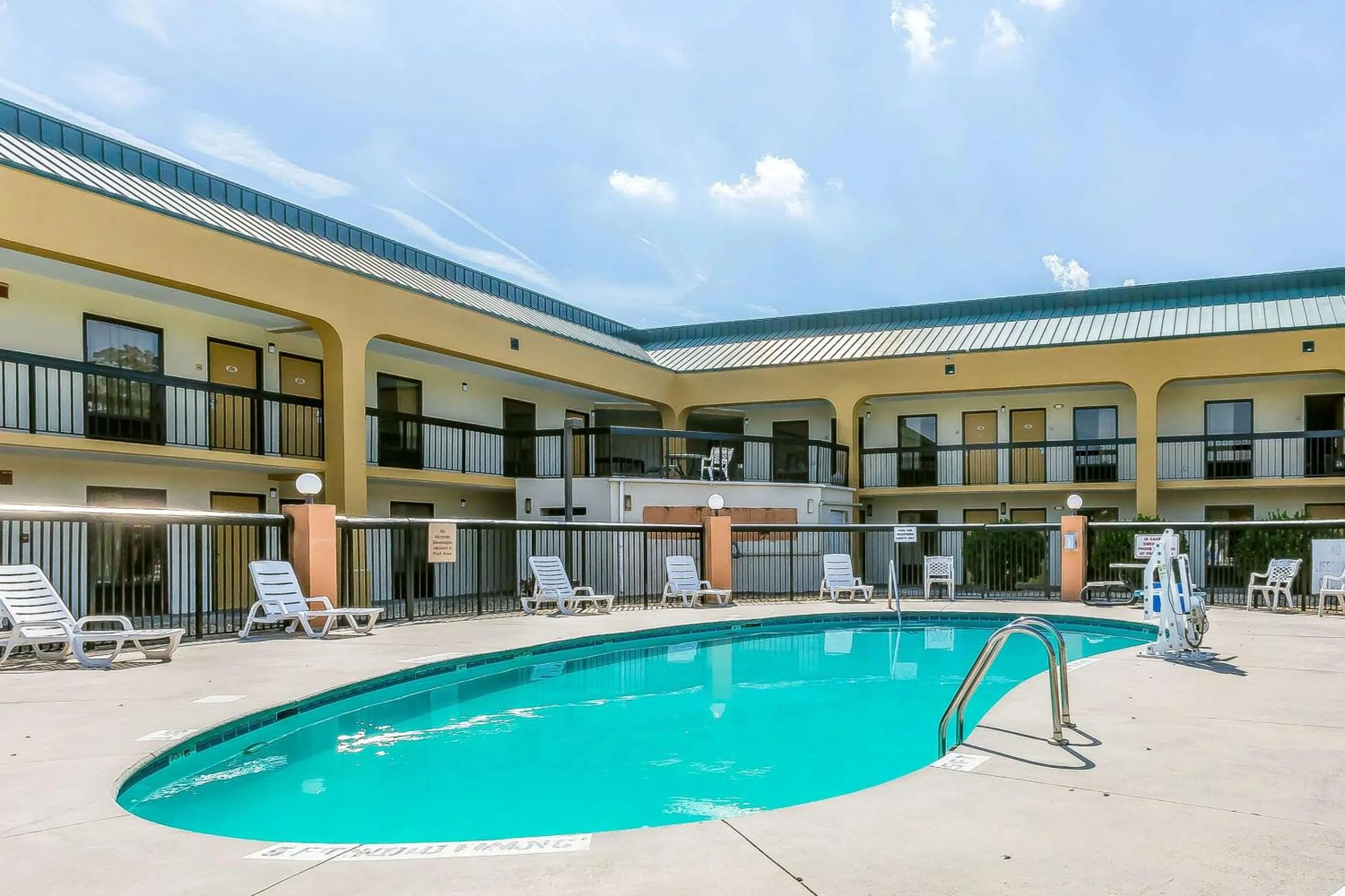 On site in Rodeway Inn Knoxville East