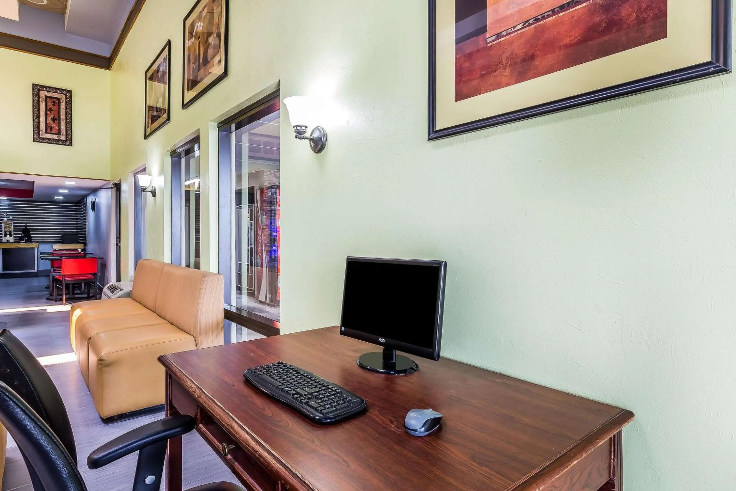 On site in Rodeway Inn Knoxville East