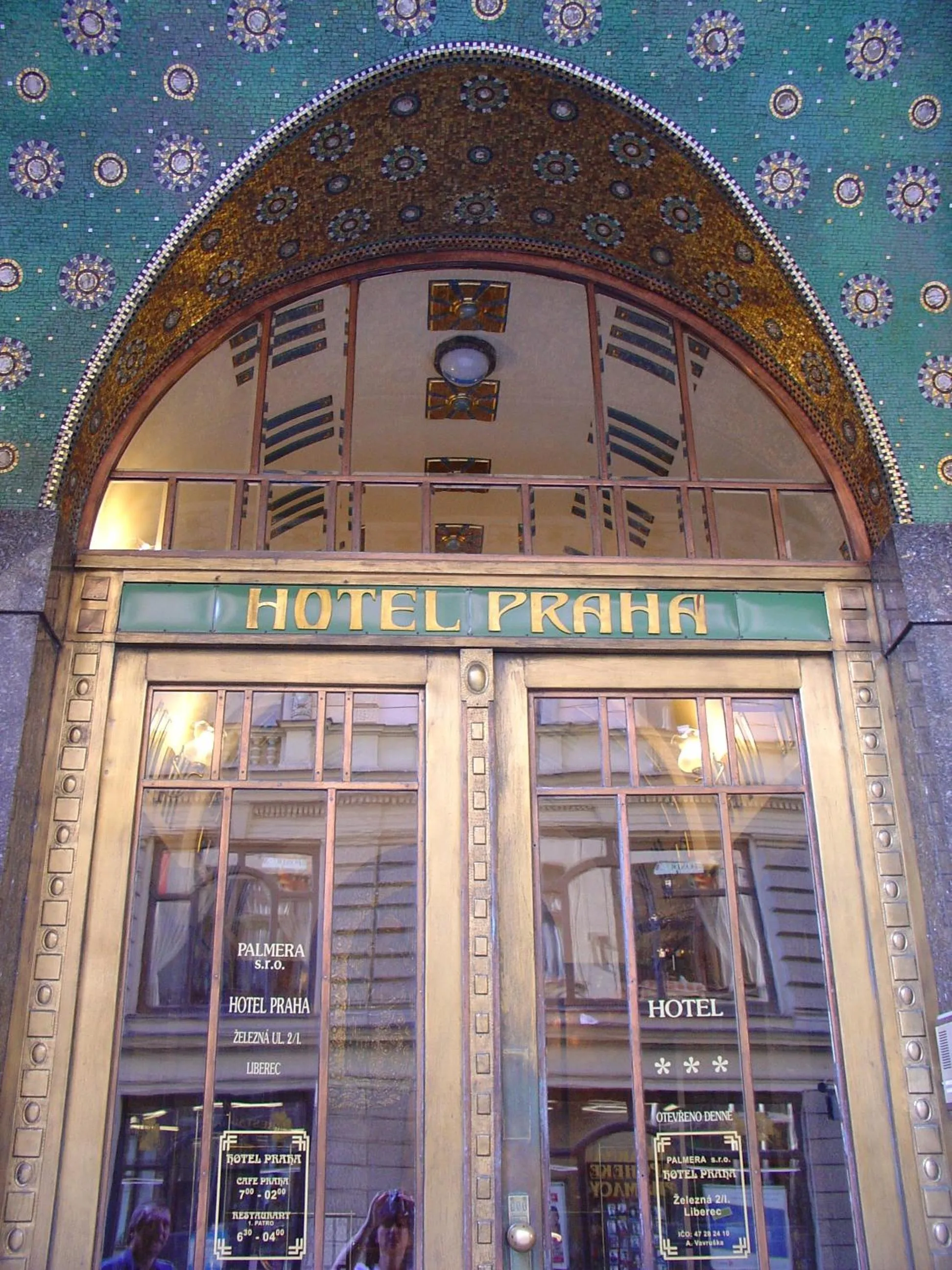 Facade/entrance in Hotel Praha Liberec
