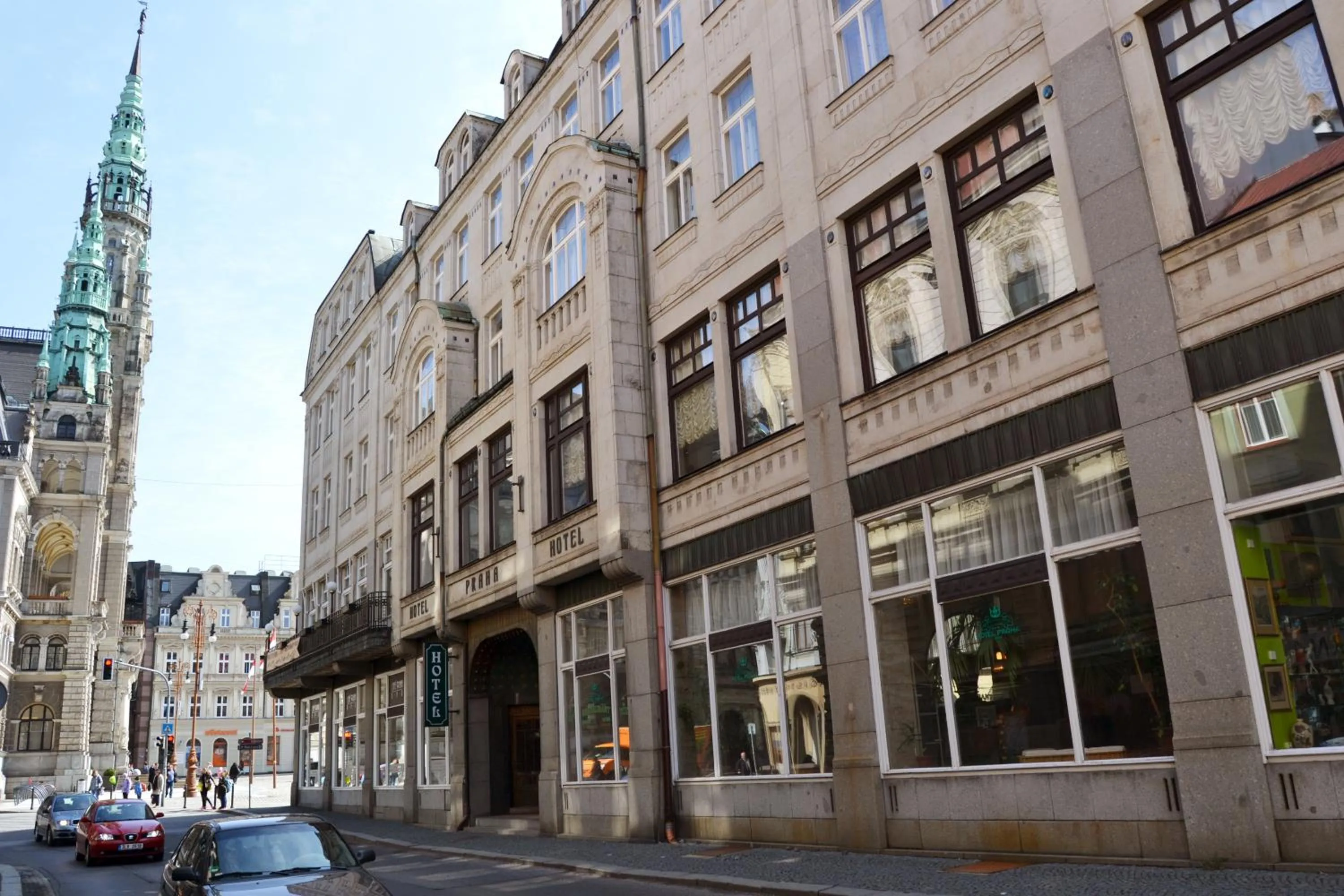 Property building in Hotel Praha Liberec