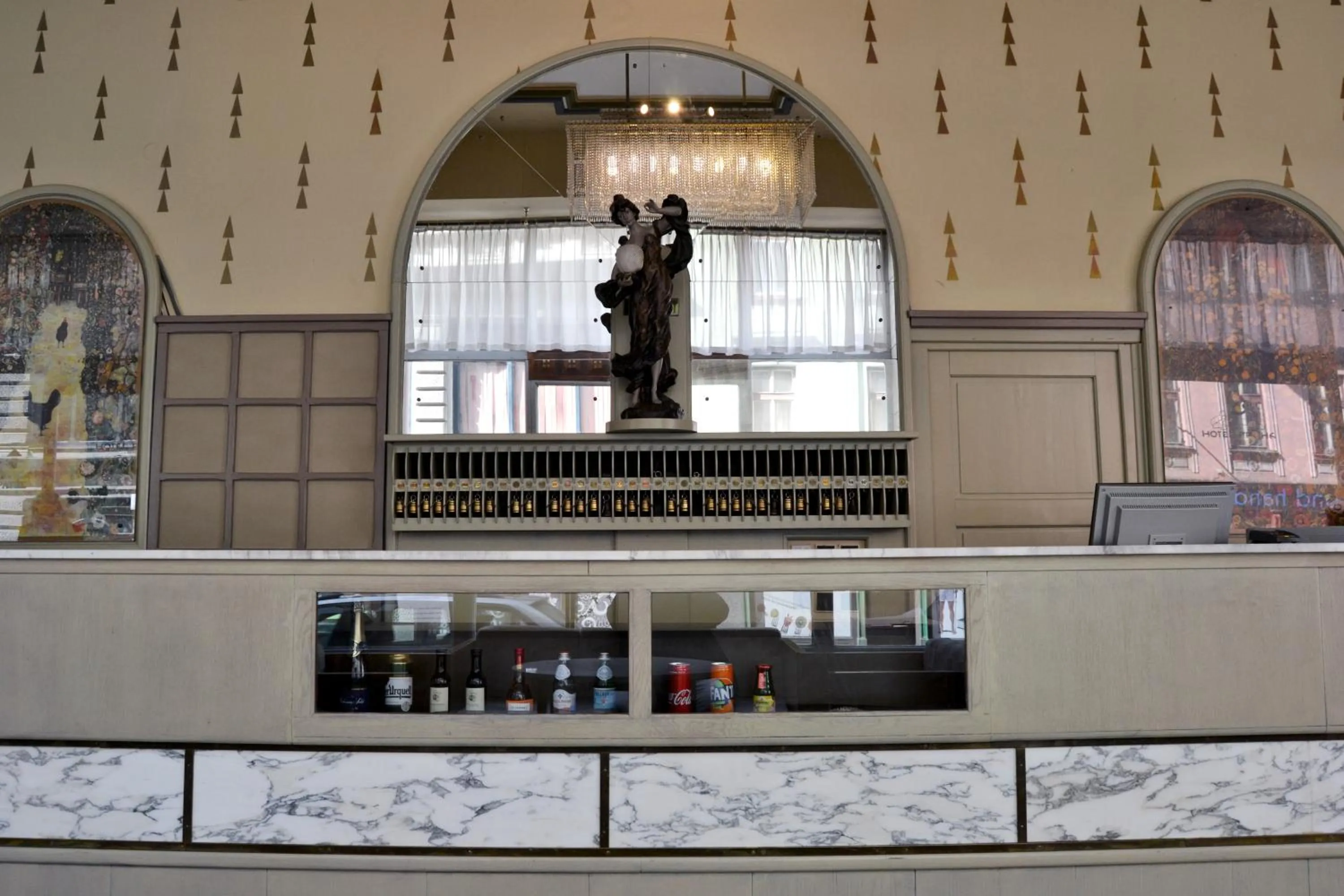 Lobby or reception in Hotel Praha Liberec