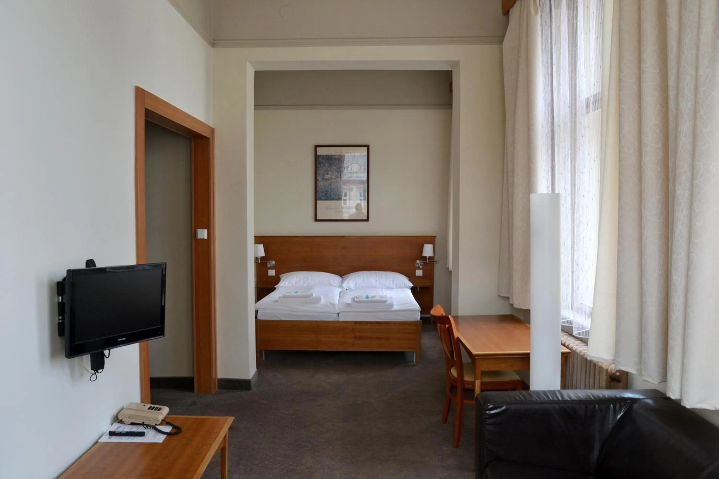 Bed in Hotel Praha Liberec
