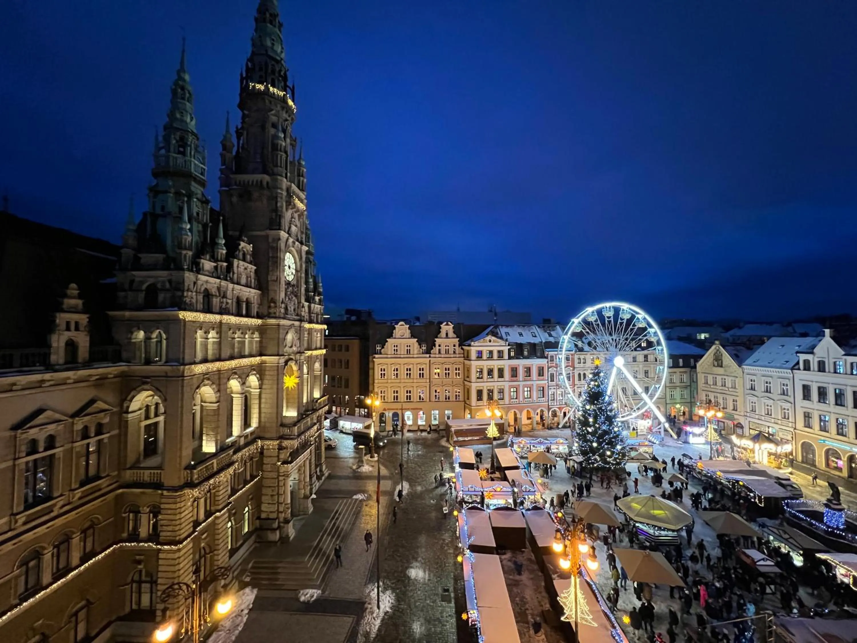 City view in Hotel Praha Liberec
