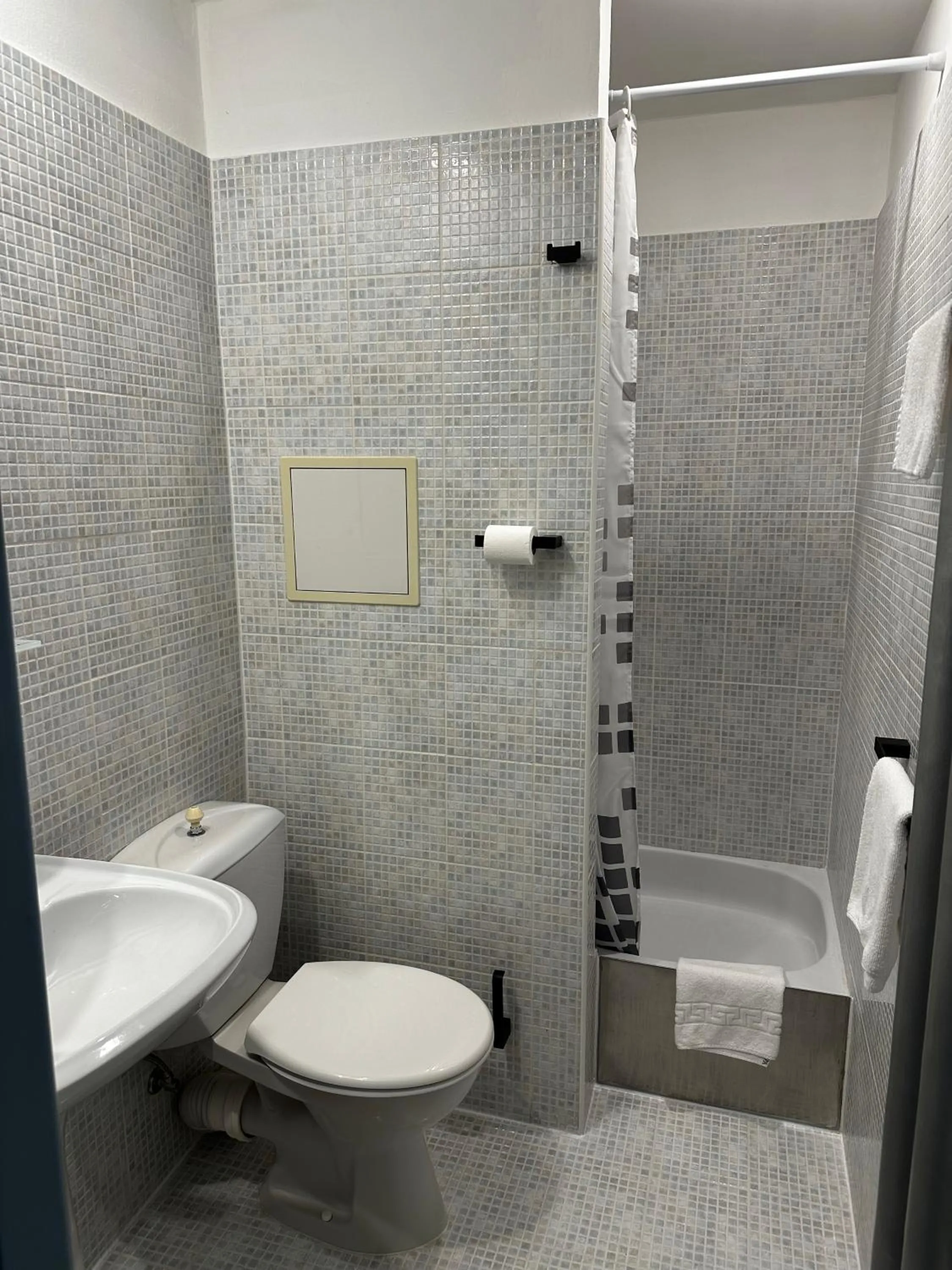 Shower in Hotel Praha Liberec