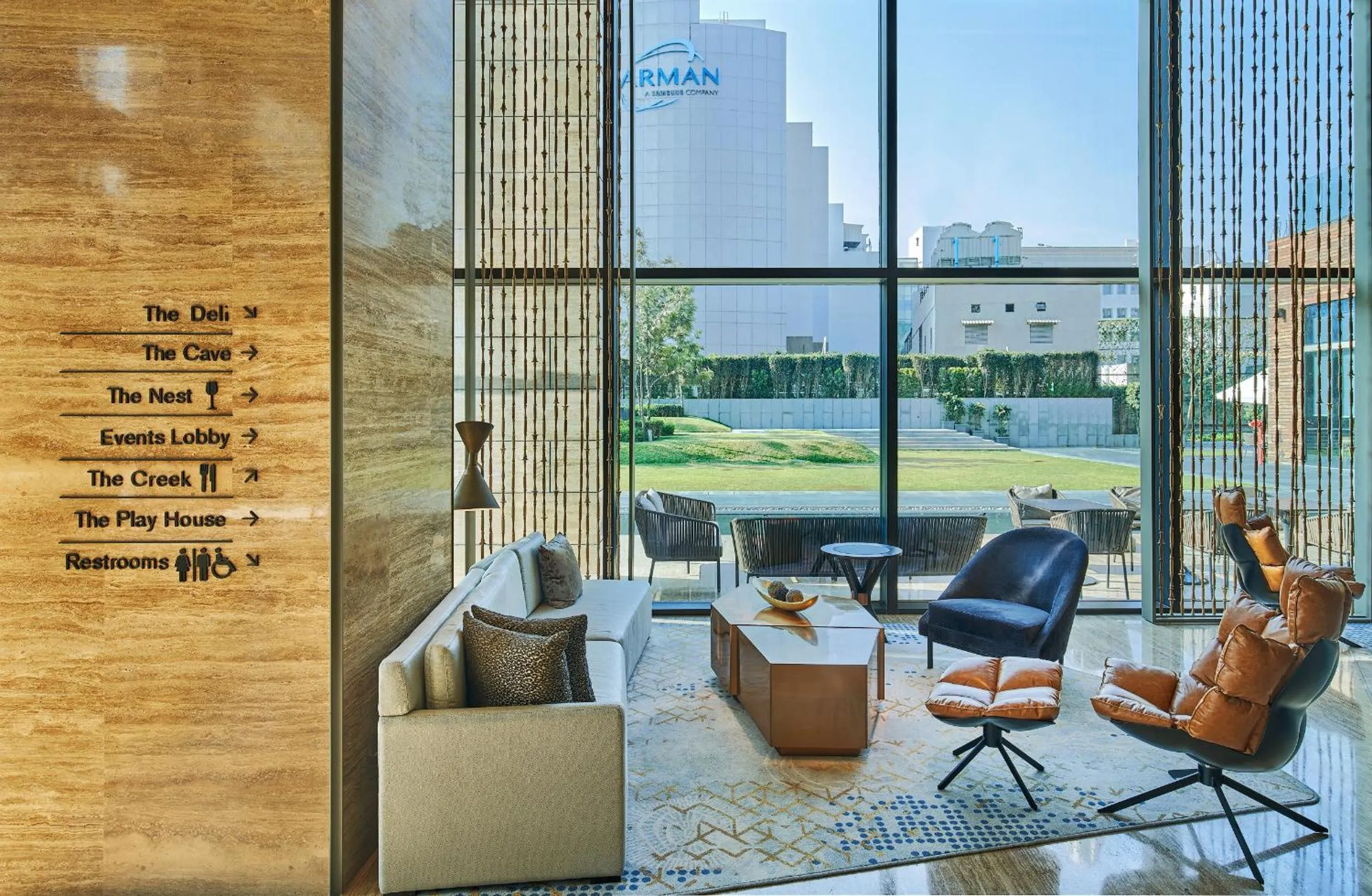 Lobby or reception in The Den, Bengaluru