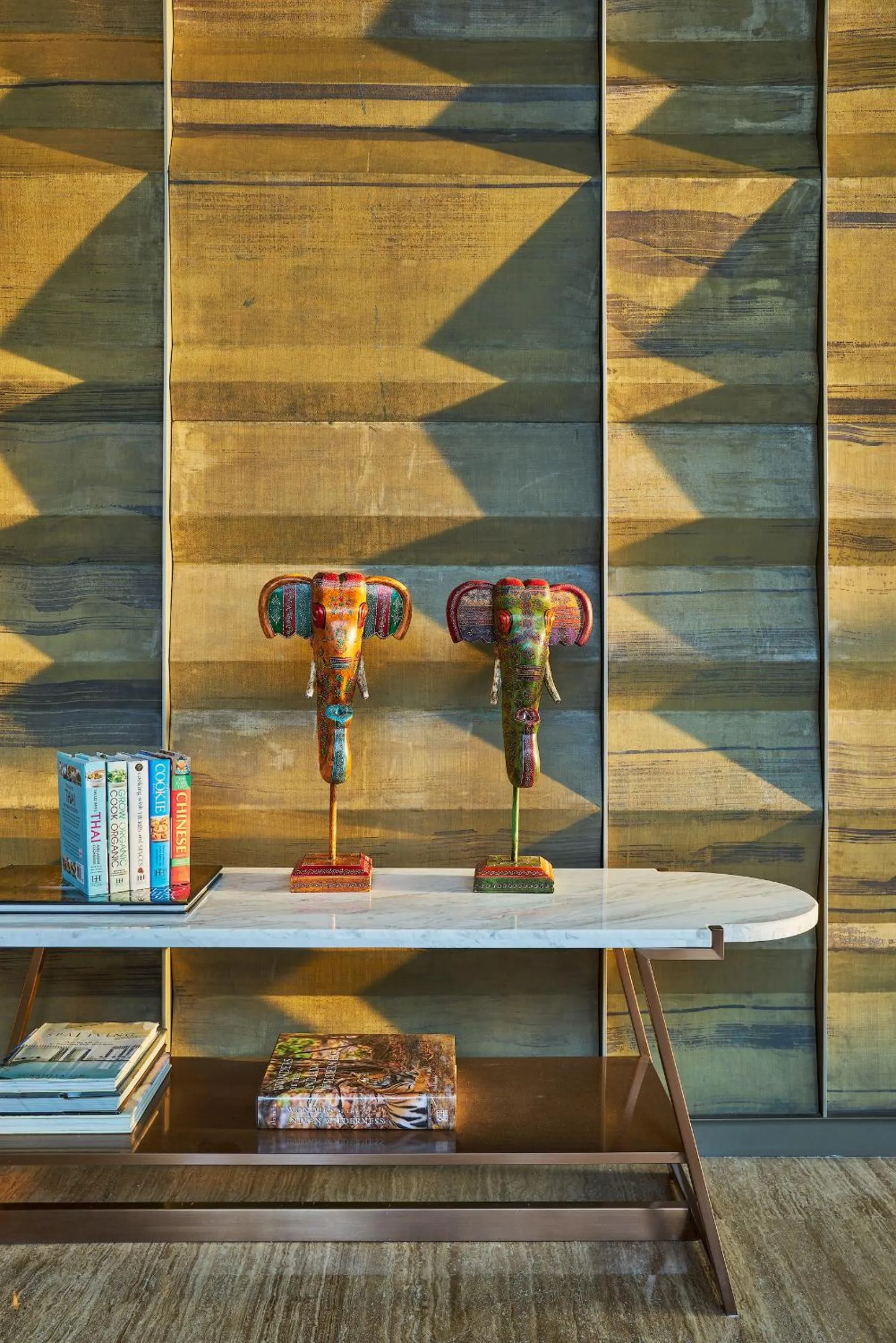 Decorative detail in The Den, Bengaluru