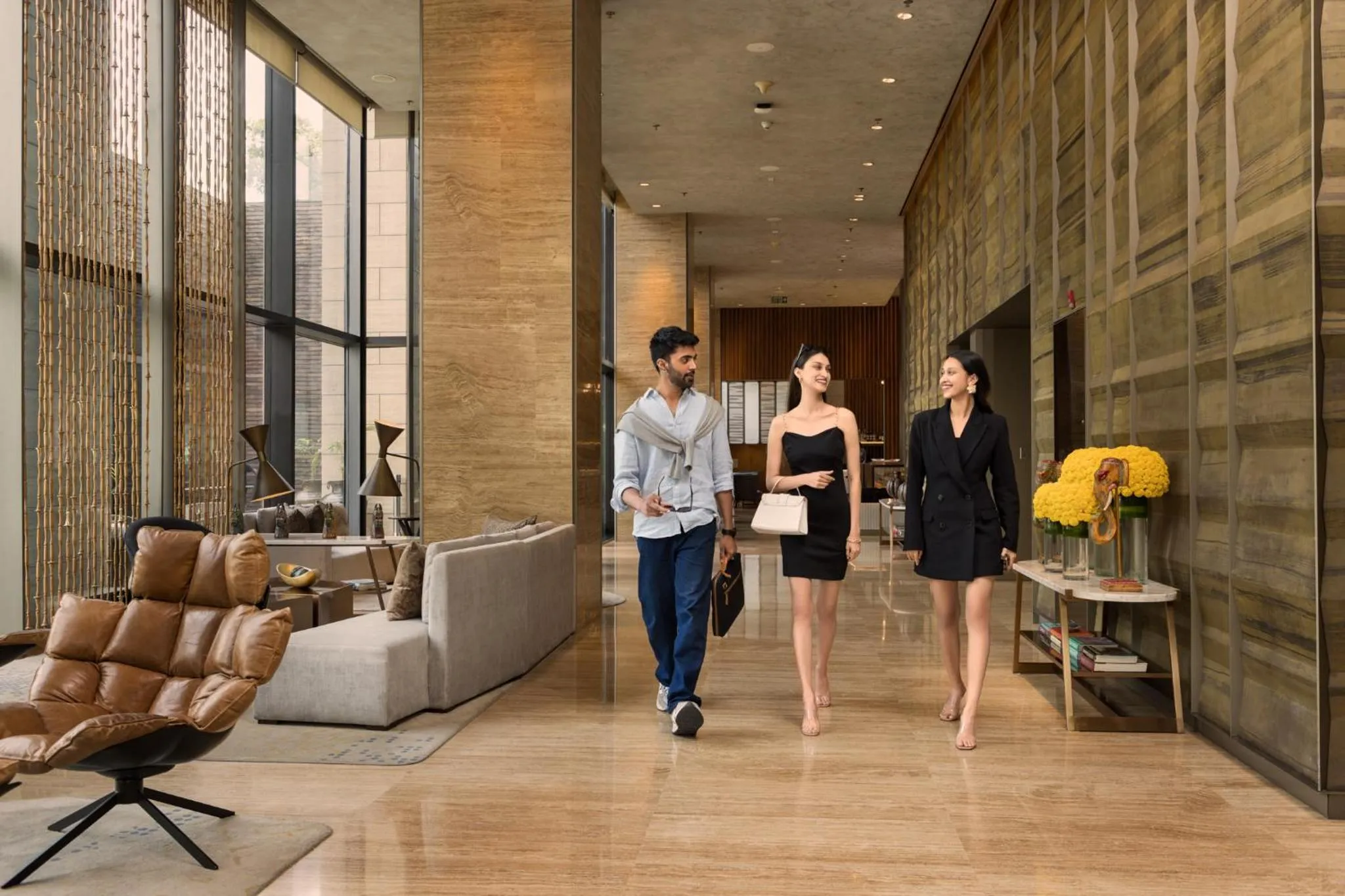 Lobby or reception in The Den, Bengaluru