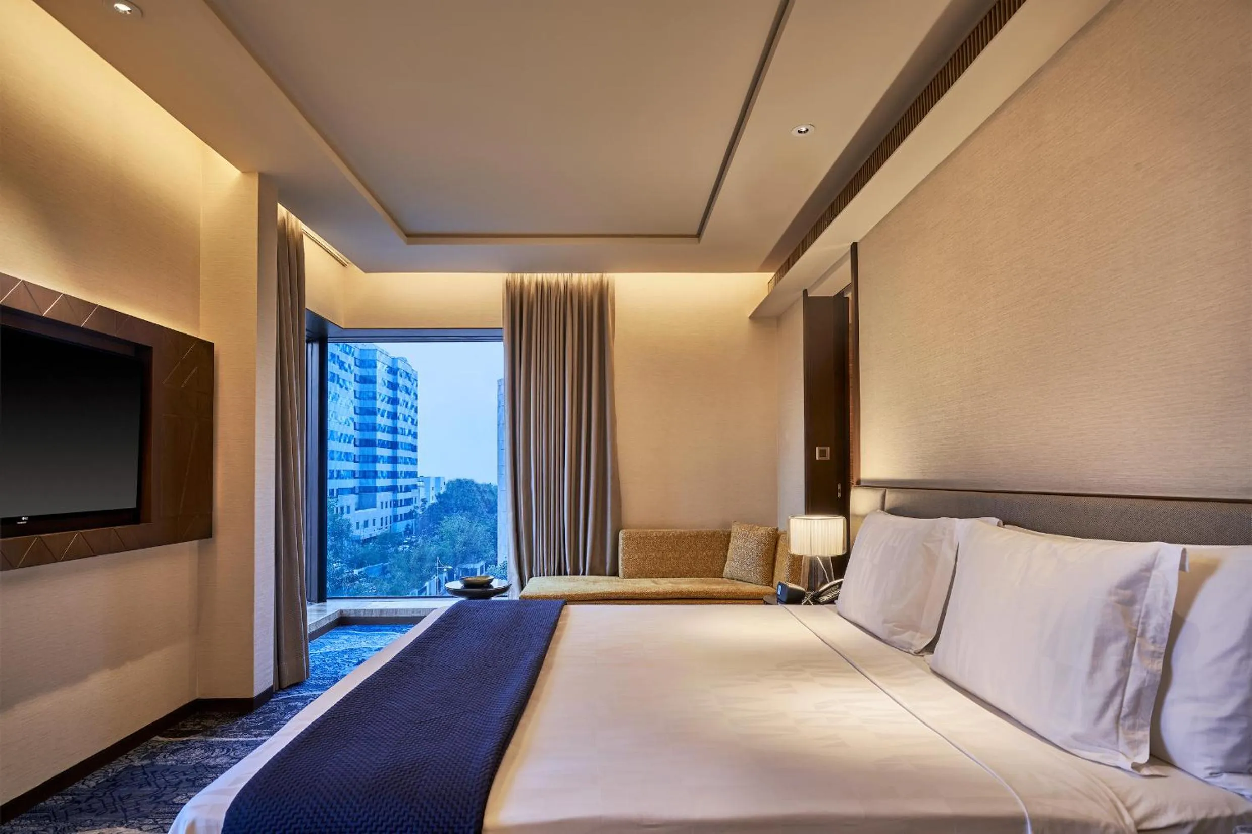 Decorative detail, Bed in The Den, Bengaluru