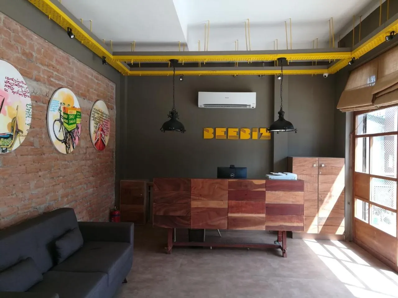 Lobby or reception in Hotel Beebiz Guindy