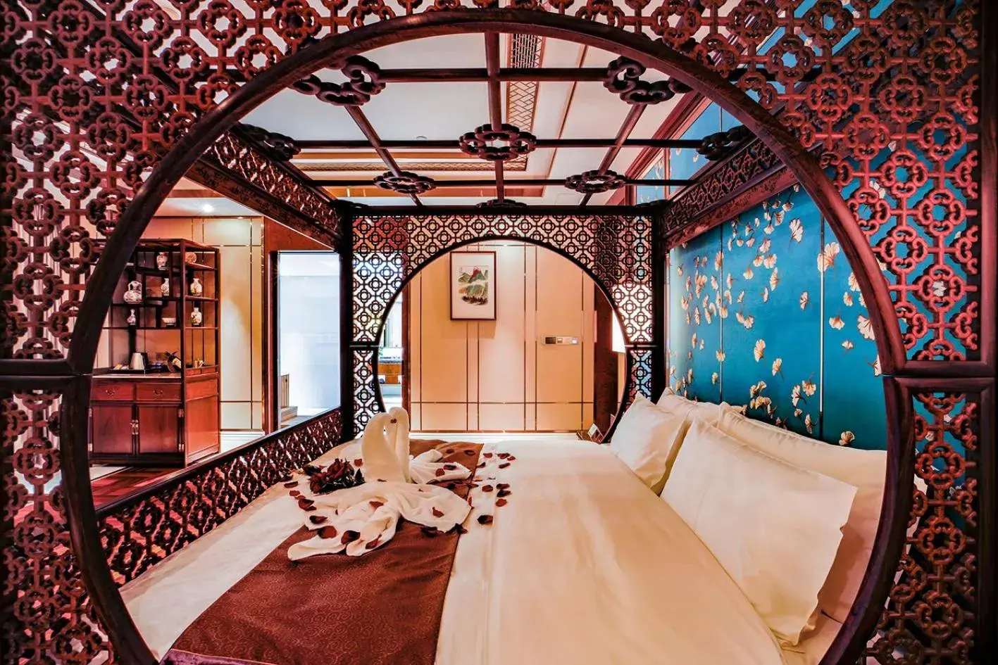 Bed in Ordos Yonggui Hotel Bed in Ordos Yonggui Hotel