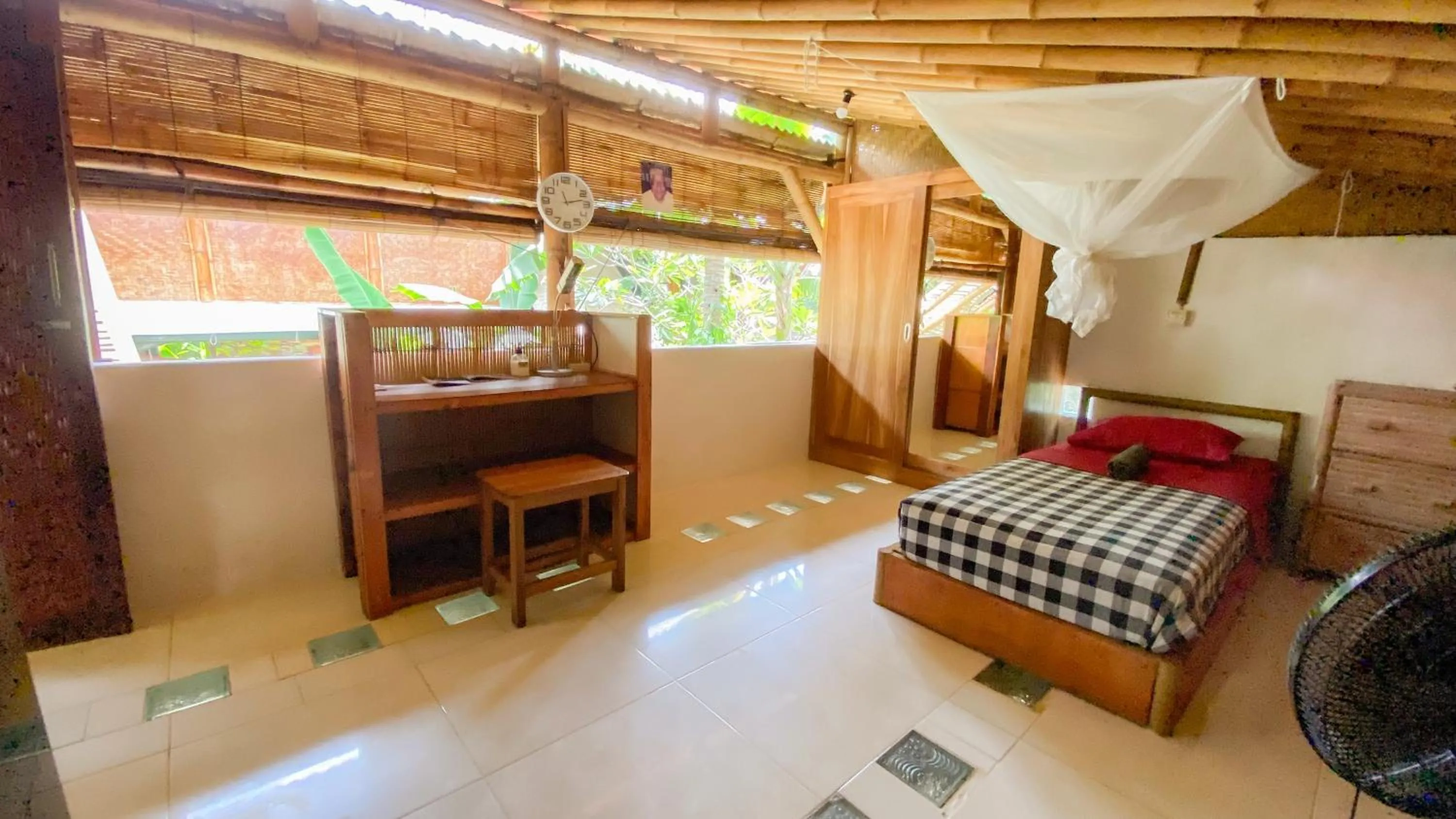 Seating area, Bed in Serenity Eco Guesthouse - CHSE certified