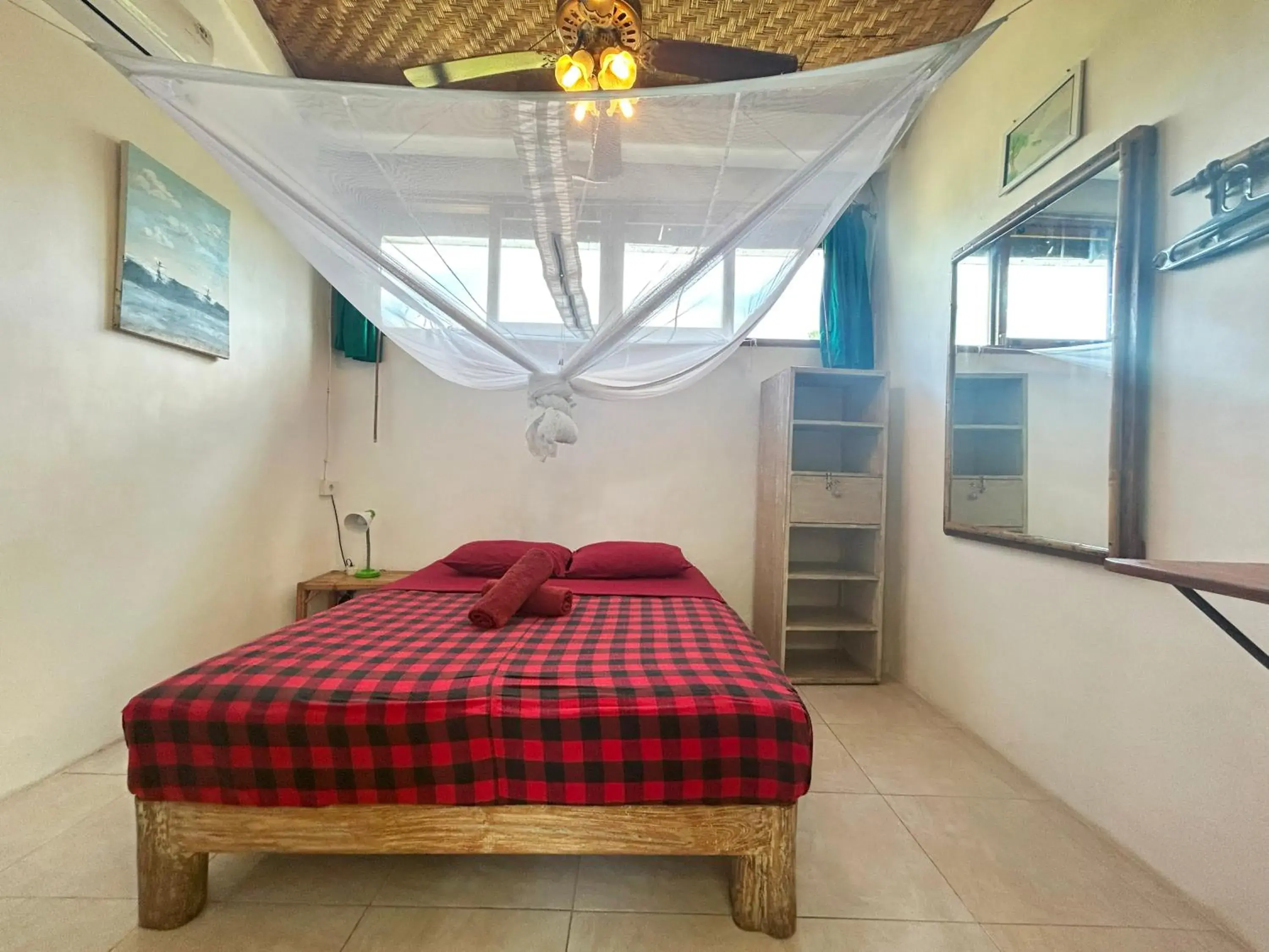 Double Room with Fan and Air Conditioning in Serenity Eco Guesthouse - CHSE certified Double Room with Fan and Air Conditioning in Serenity Eco Guesthouse - CHSE certified