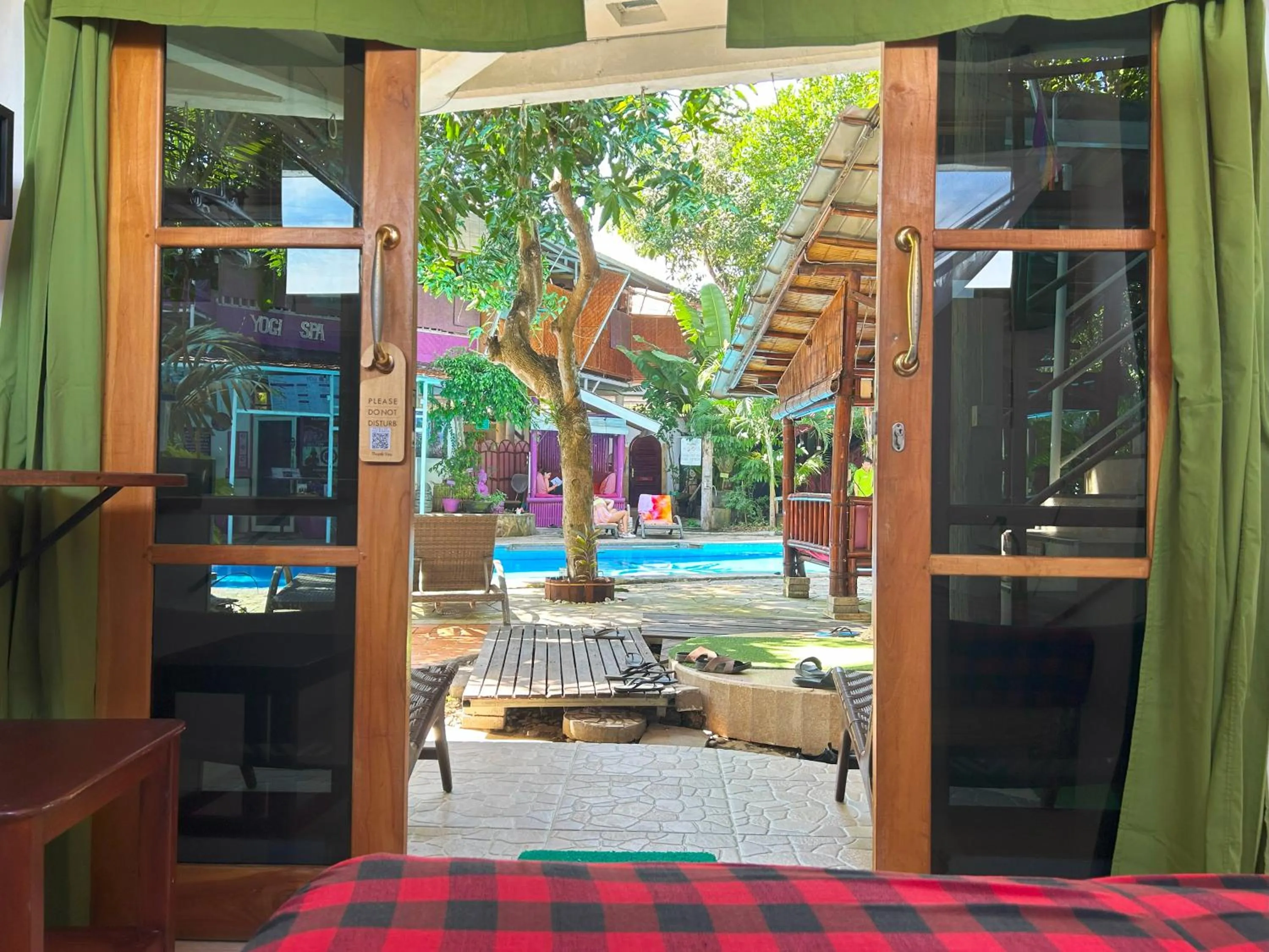 Garden view in Serenity Eco Guesthouse - CHSE certified