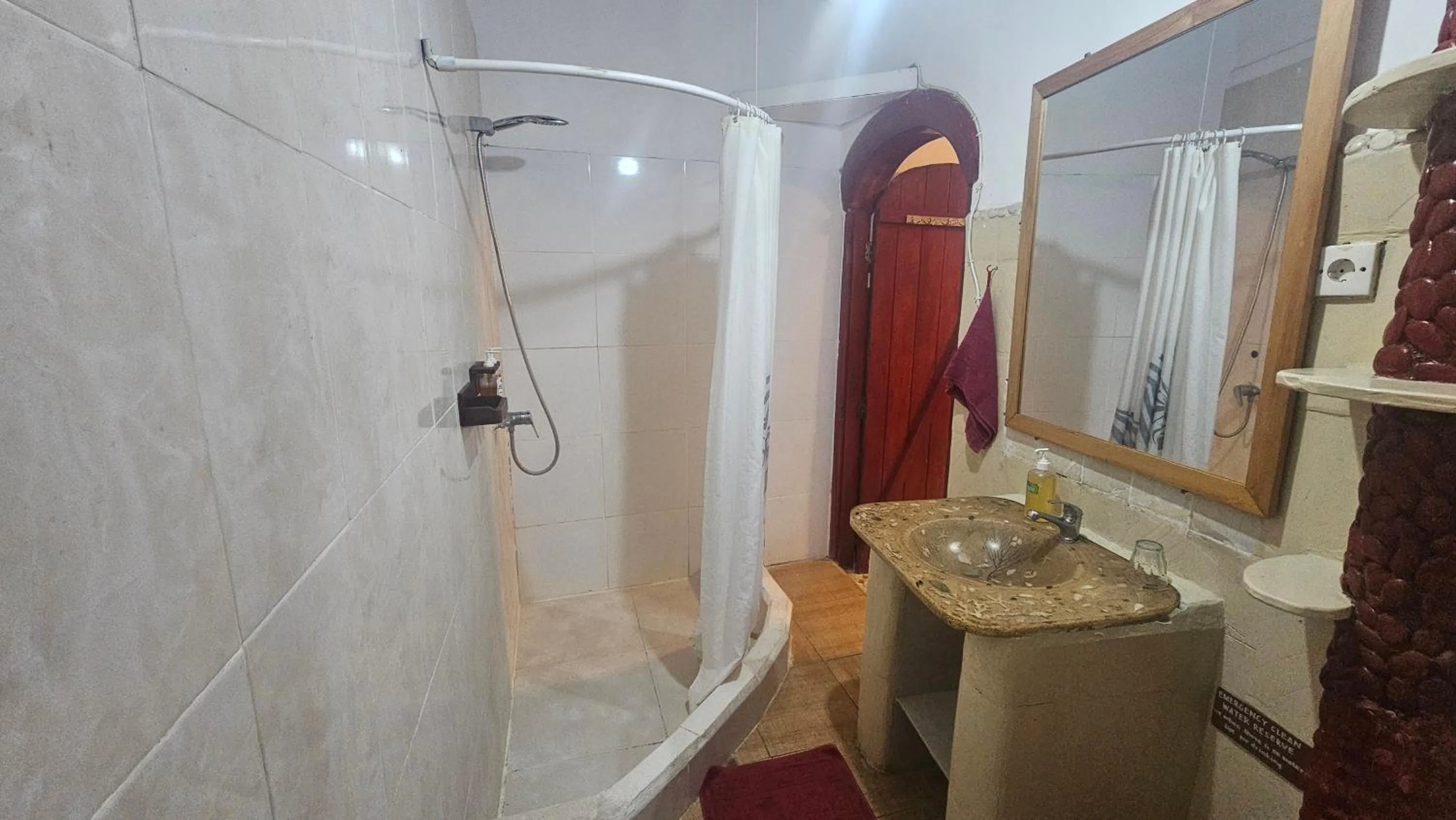 Bathroom in Serenity Eco Guesthouse - CHSE certified