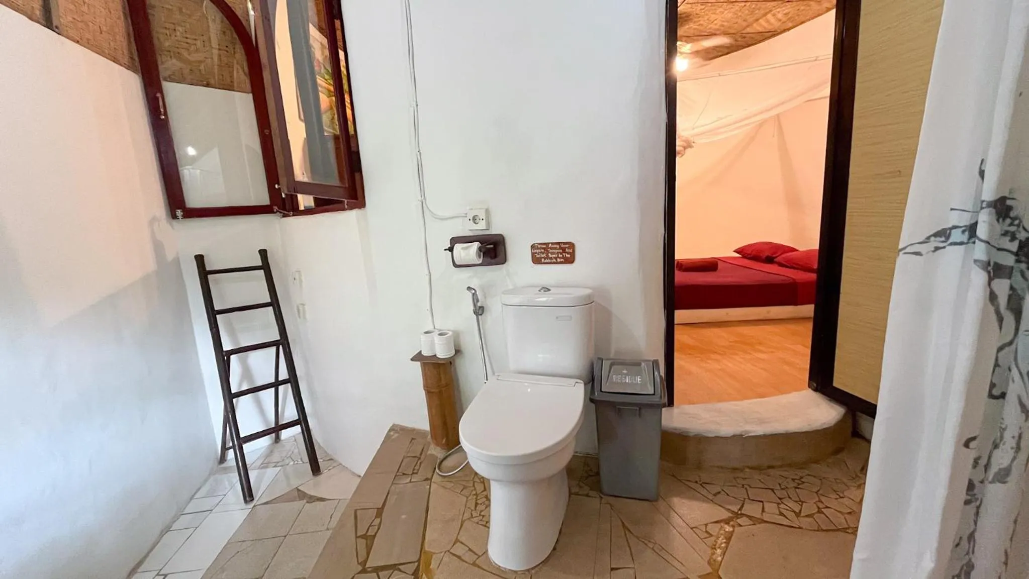 Bathroom in Serenity Eco Guesthouse - CHSE certified