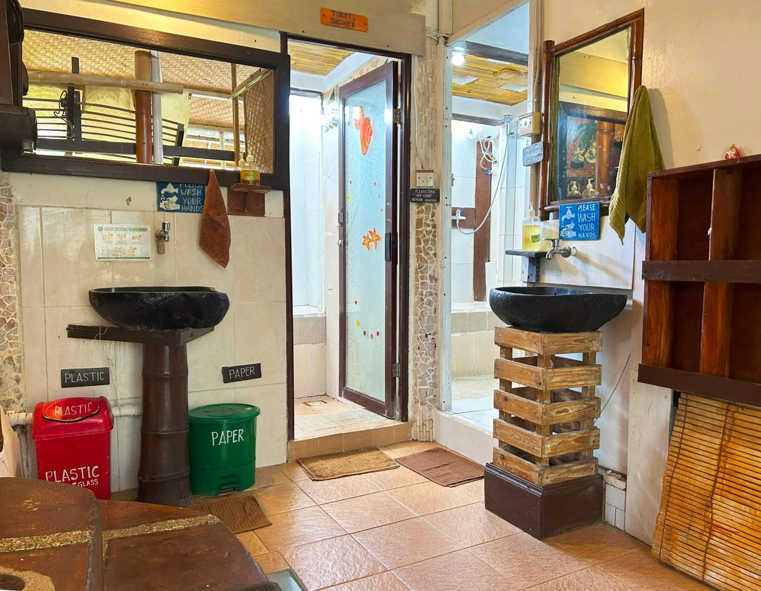 Bathroom in Serenity Eco Guesthouse - CHSE certified
