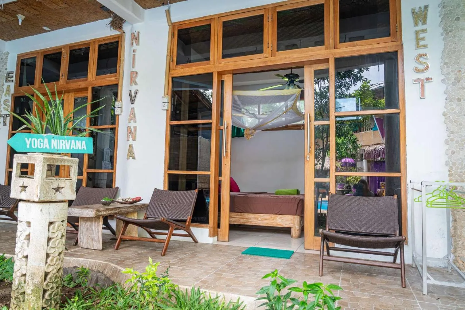 Patio in Serenity Eco Guesthouse - CHSE certified