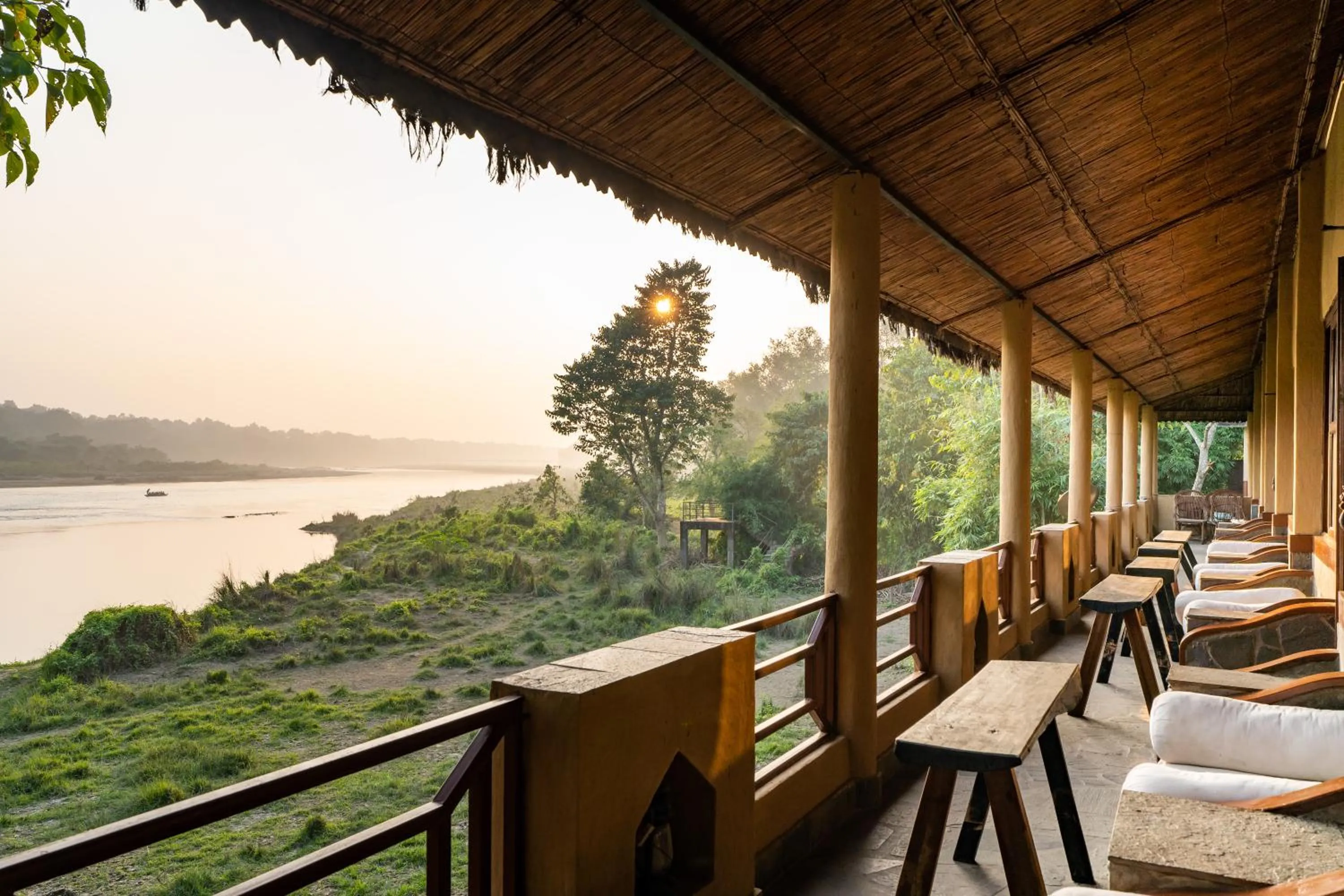 Restaurant/places to eat in Jungle Villa Resort - Near Chitwan National Park