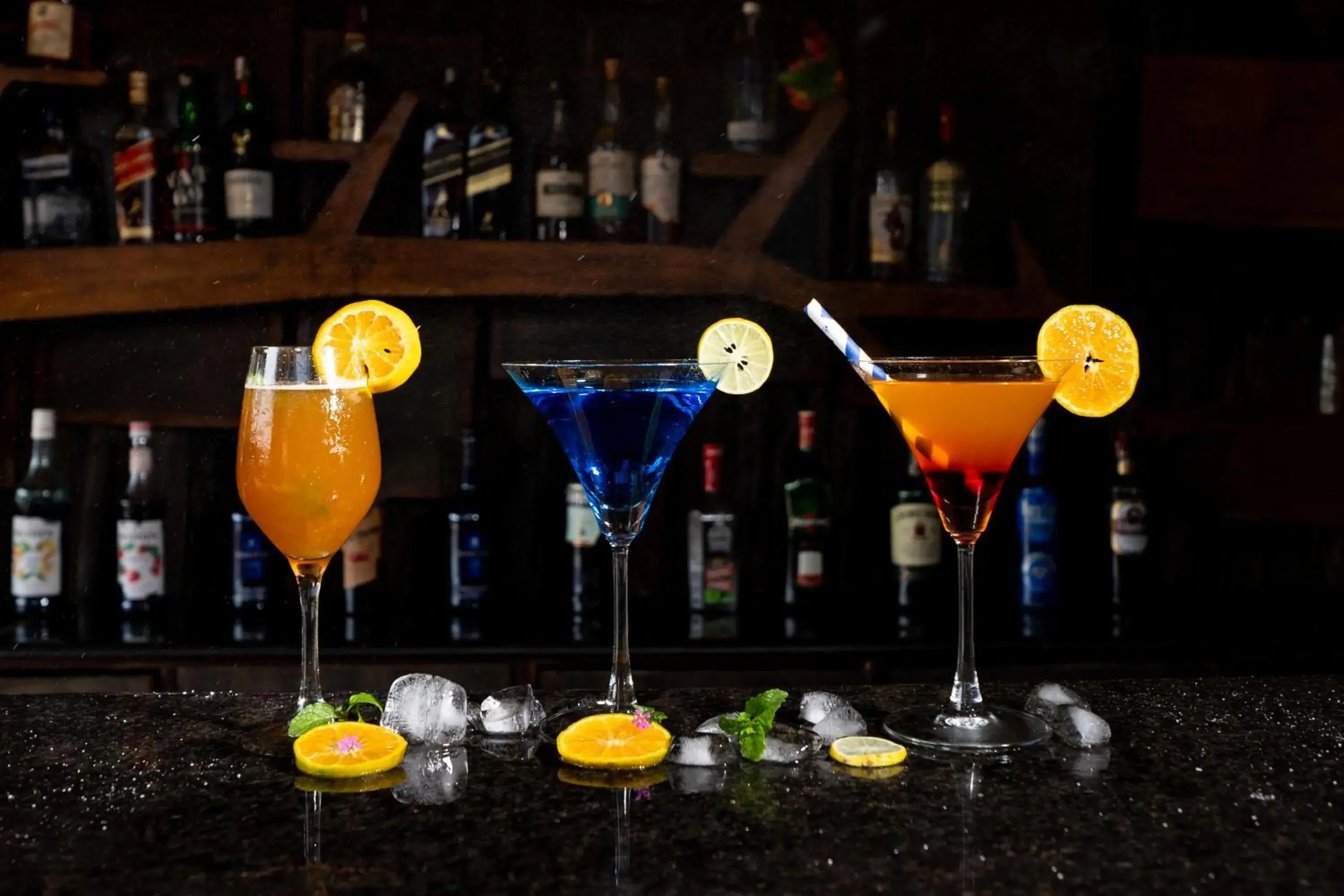 Lounge or bar in Jungle Villa Resort - Near Chitwan National Park Lounge or bar in Jungle Villa Resort - Near Chitwan National Park