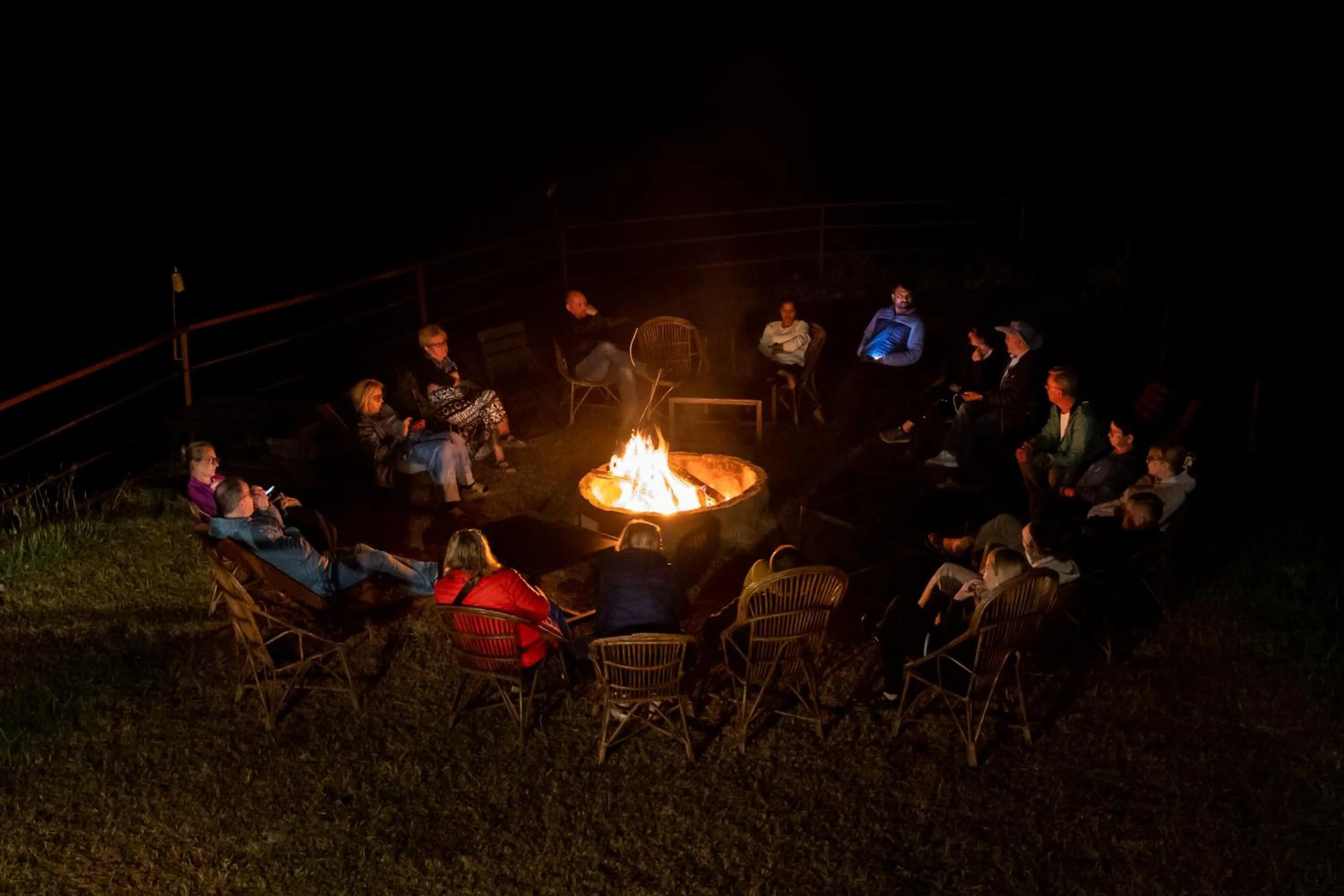 BBQ facilities in Jungle Villa Resort - Near Chitwan National Park