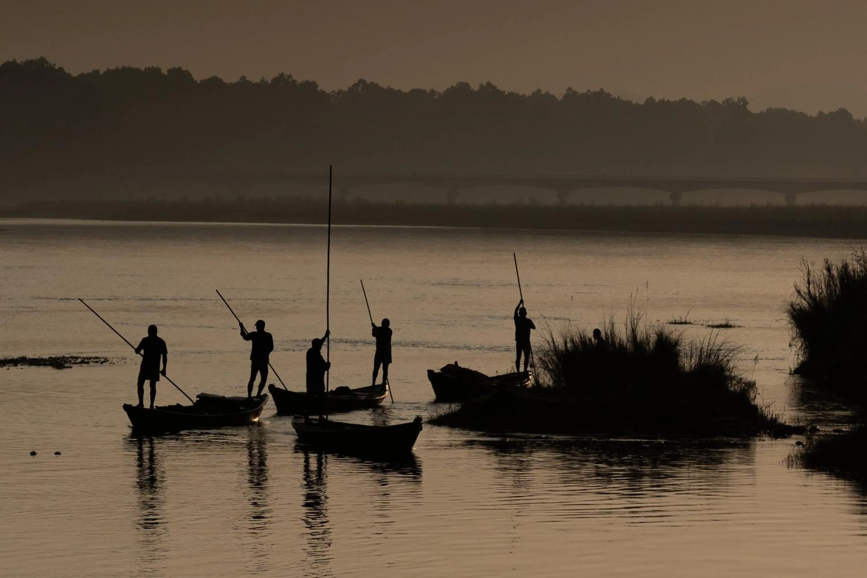 River view in Jungle Villa Resort - Near Chitwan National Park