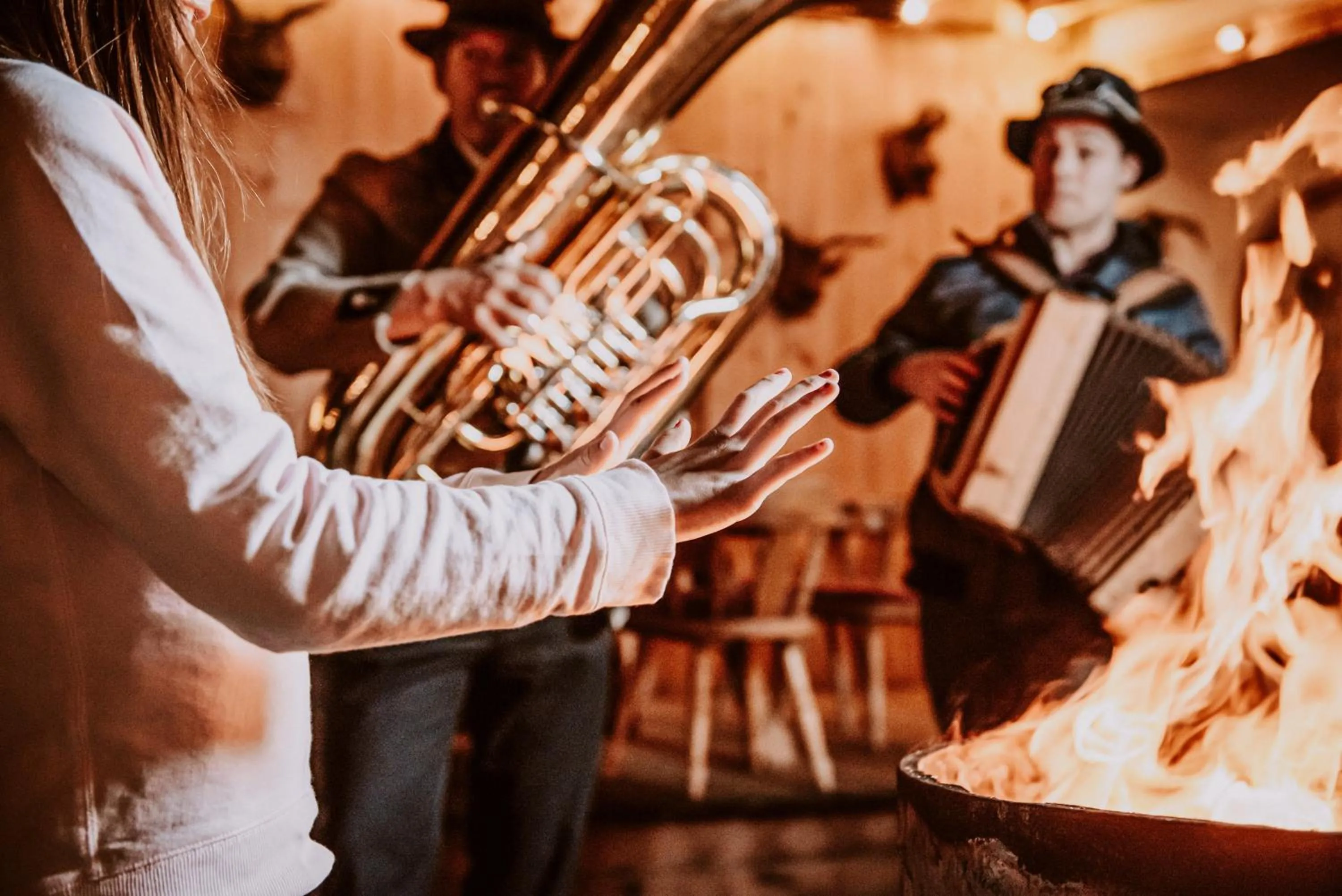 Evening entertainment in Hotel Bergschlössl
