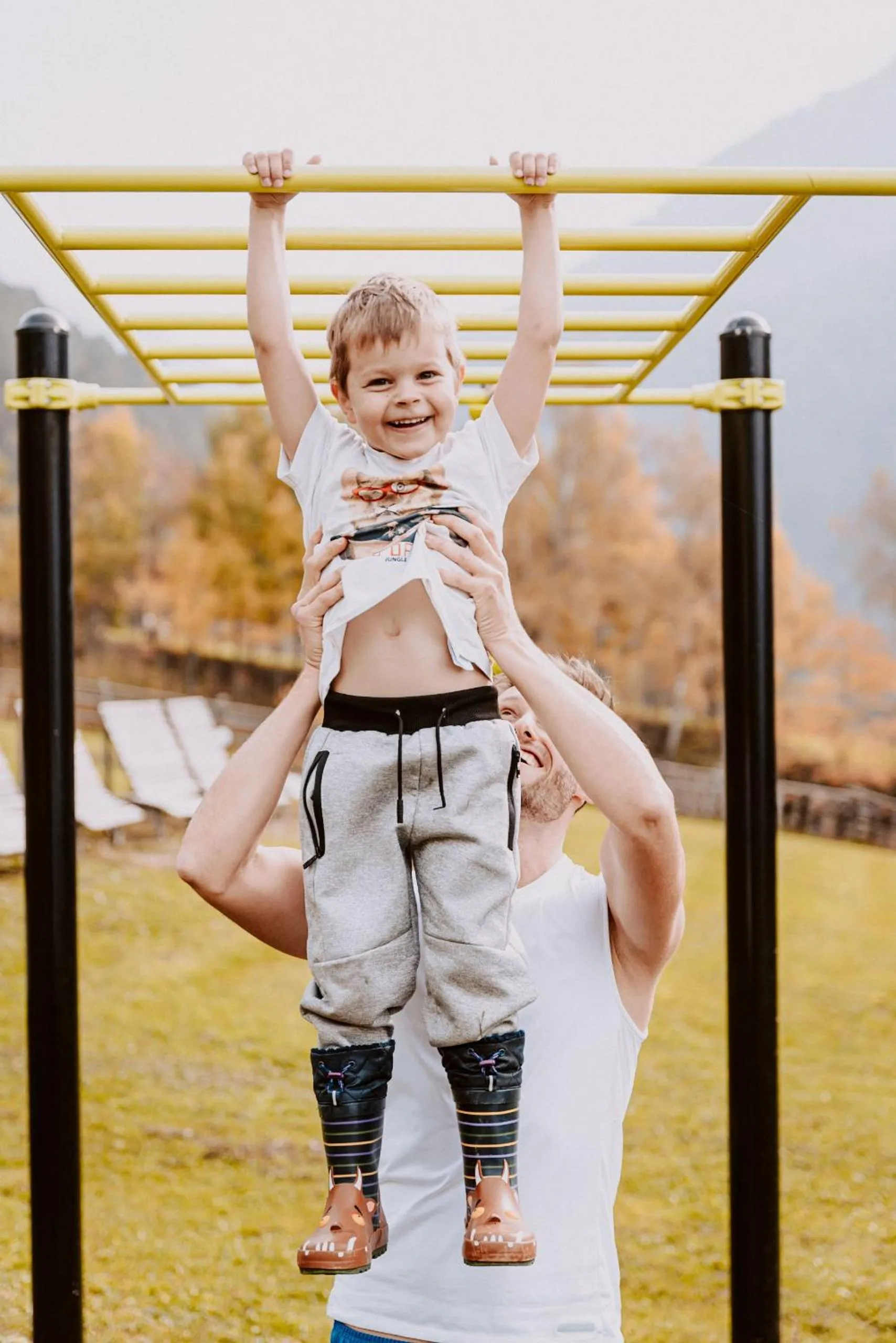 Children play ground in Hotel Bergschlössl