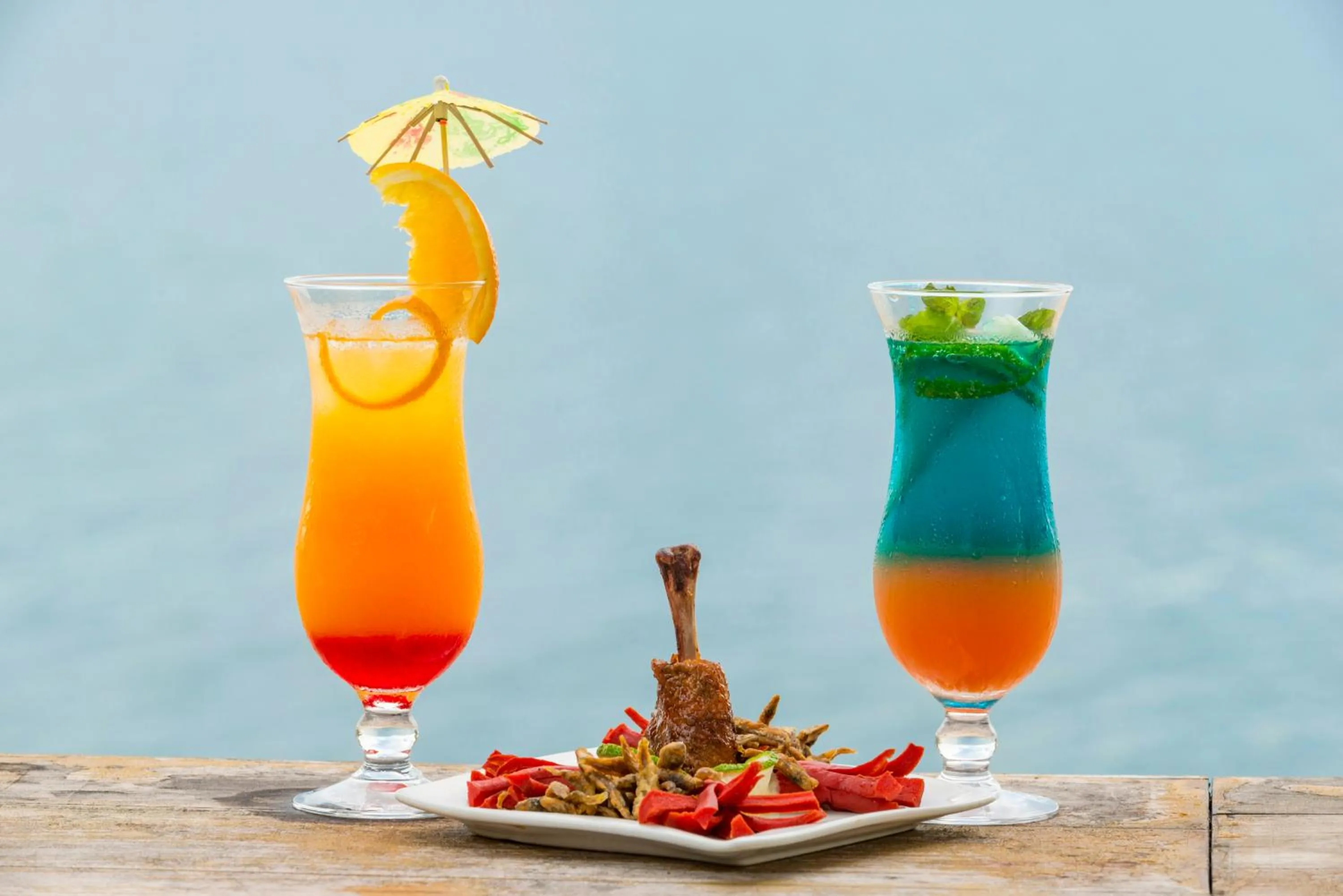 Food and drinks in Caribbea Bay Resort