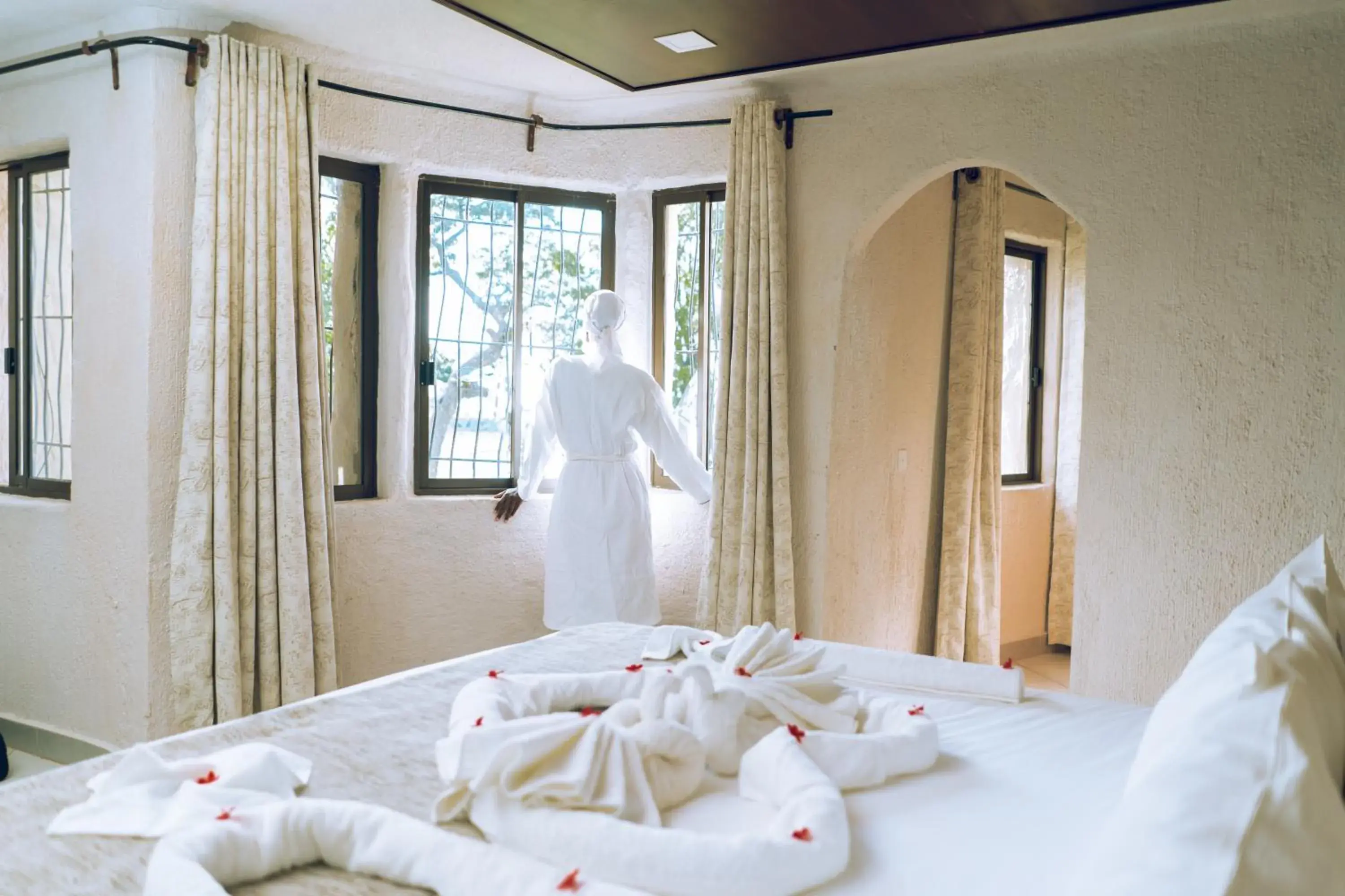 Bedroom in Caribbea Bay Resort Bedroom in Caribbea Bay Resort