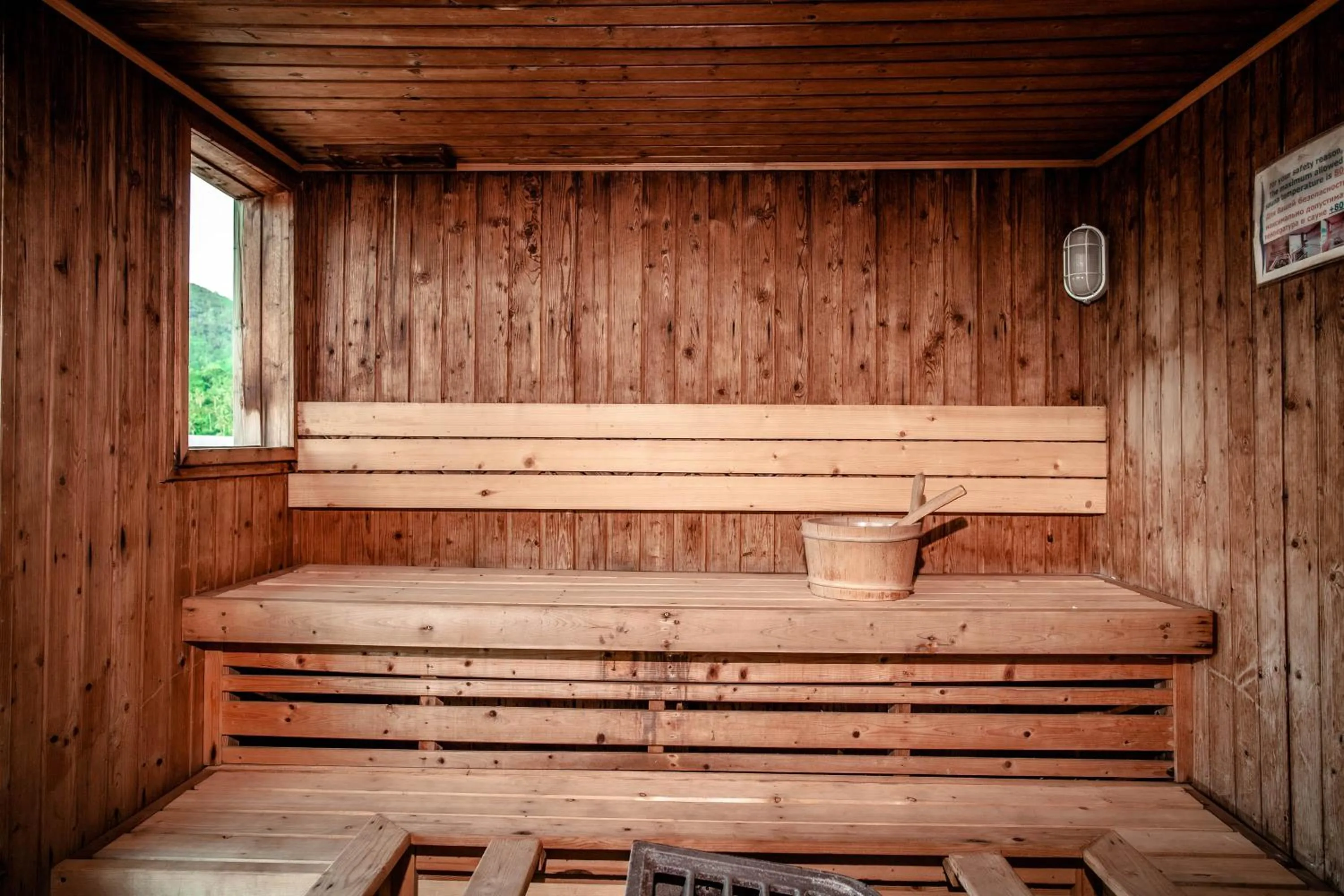 Sauna in Baumancasa Beach Resort