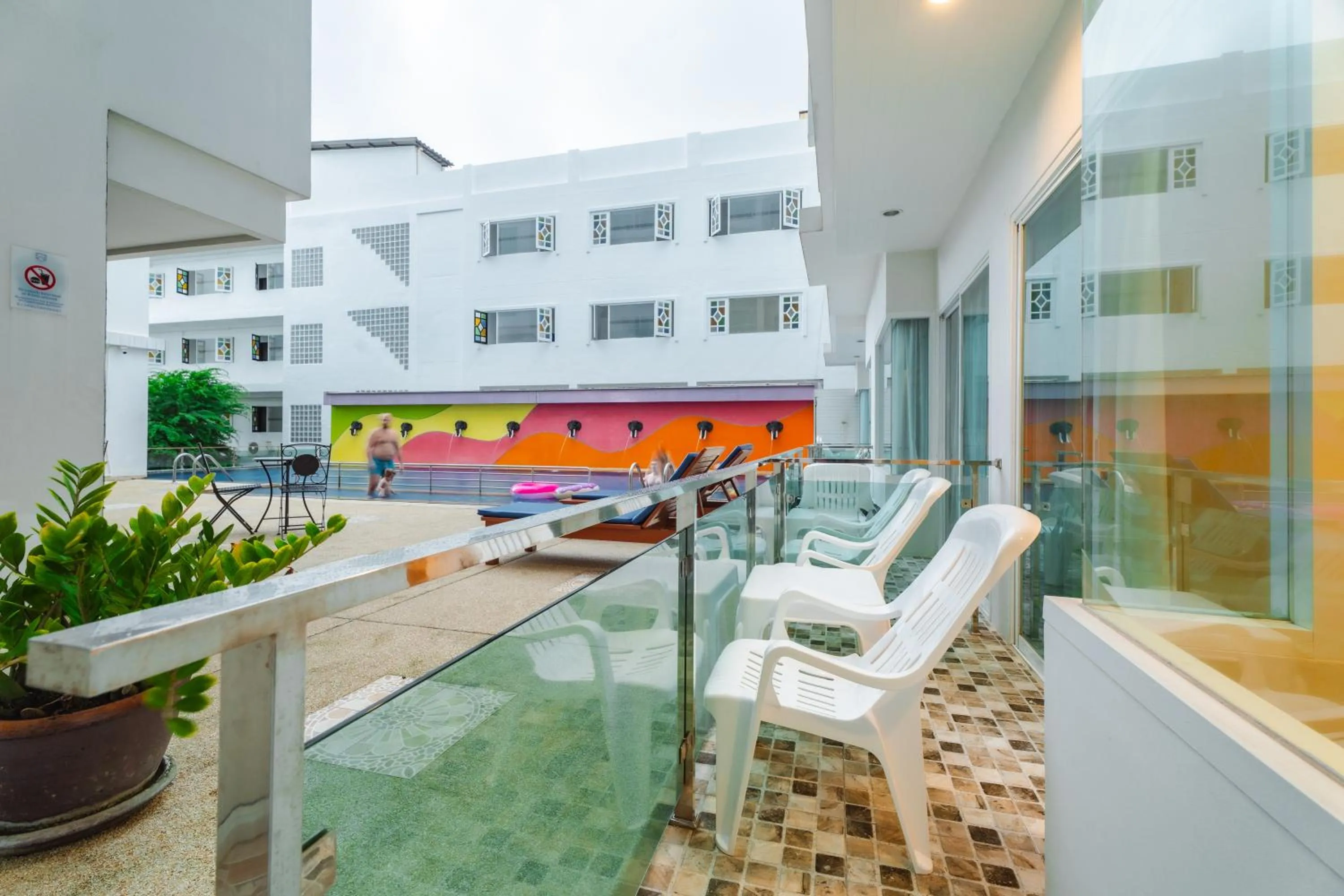 Balcony/Terrace in Baumancasa Beach Resort