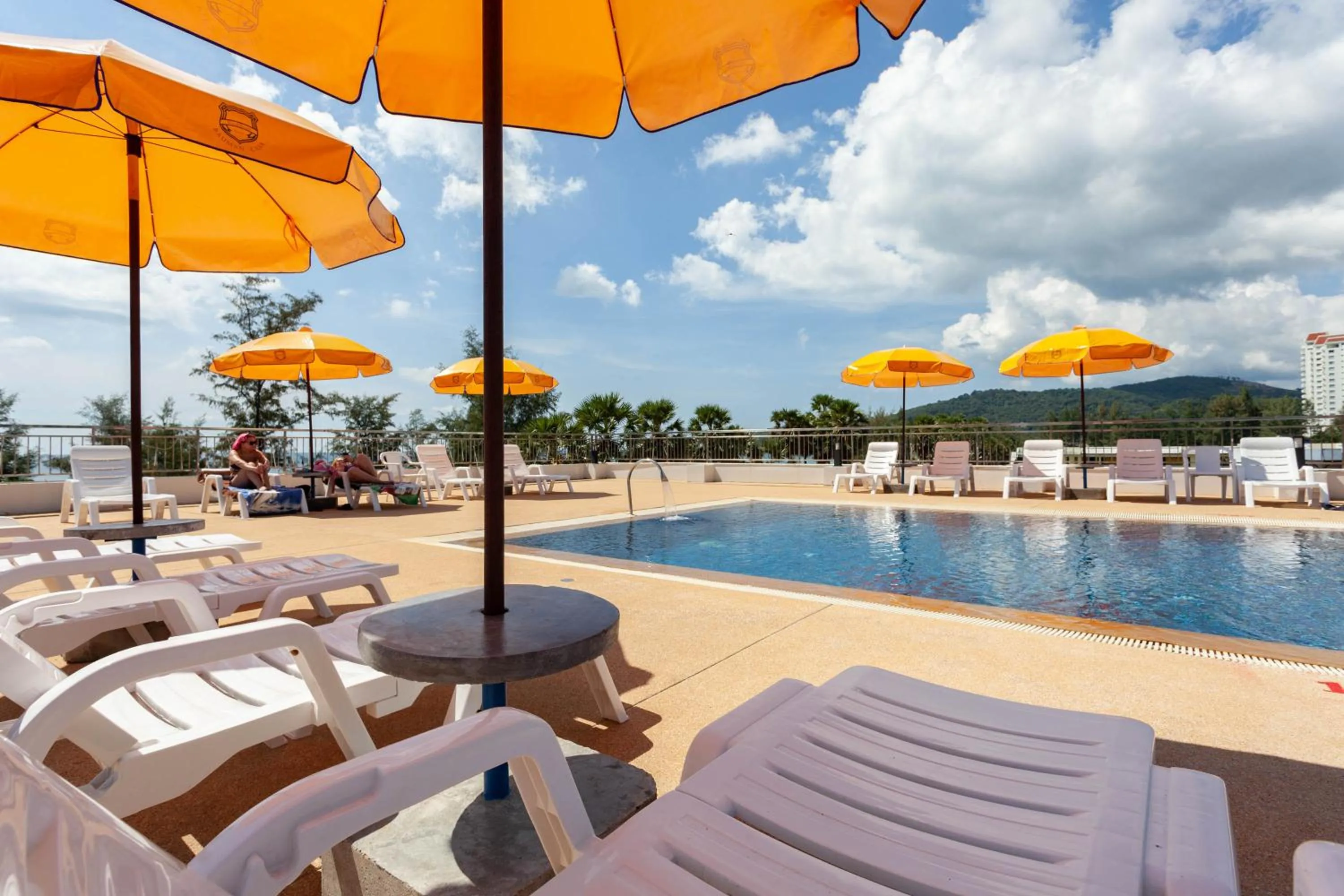 Swimming pool in Baumancasa Beach Resort
