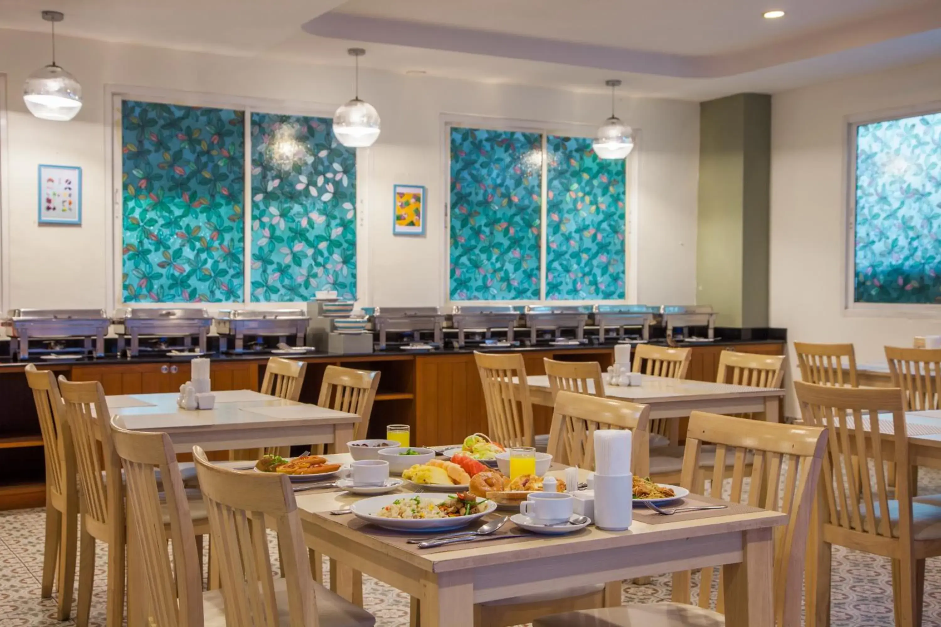 Breakfast in Baumancasa Beach Resort Breakfast in Baumancasa Beach Resort