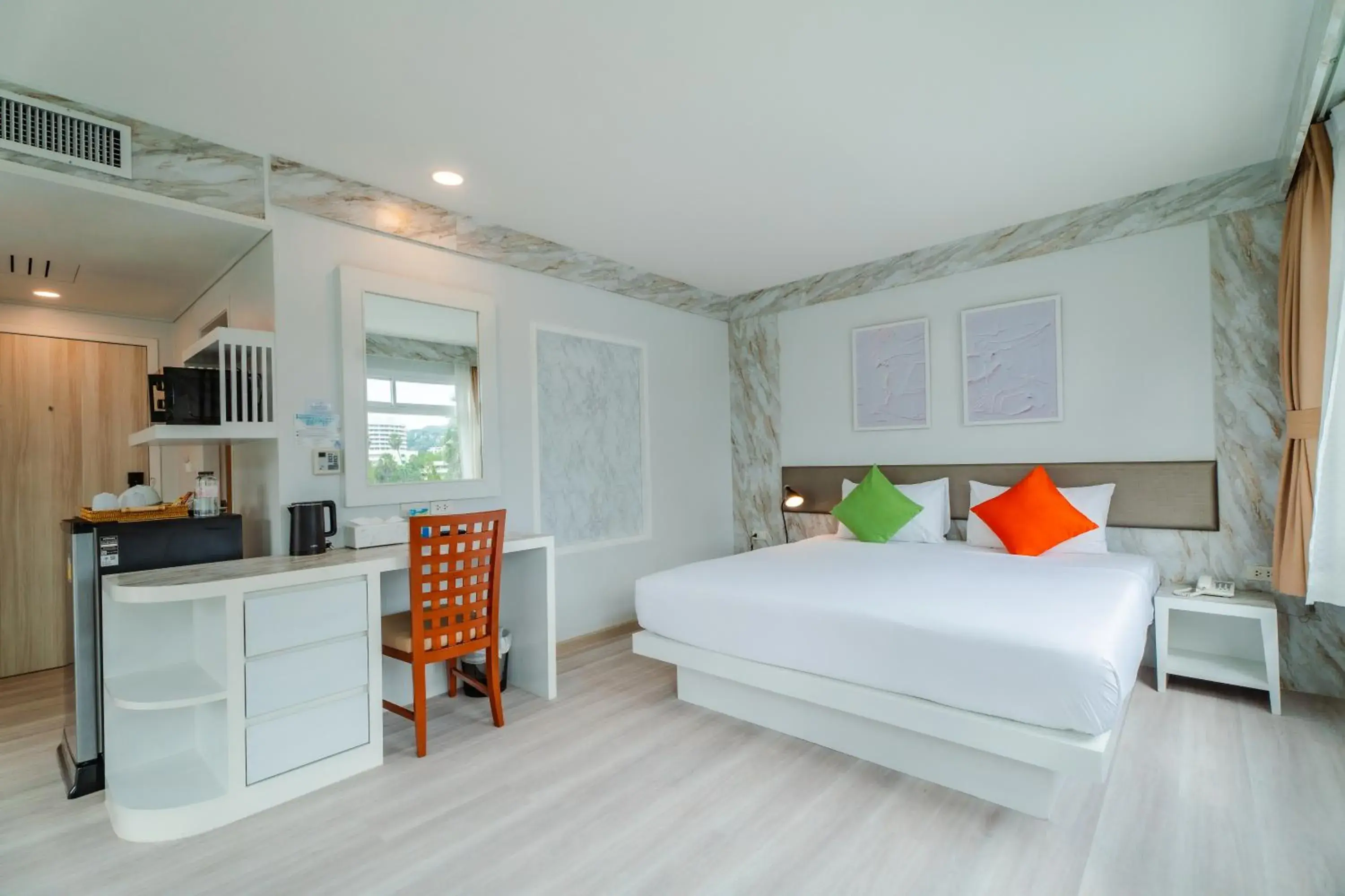 Double Room with Balcony and Sea View in Baumancasa Beach Resort Double Room with Balcony and Sea View in Baumancasa Beach Resort