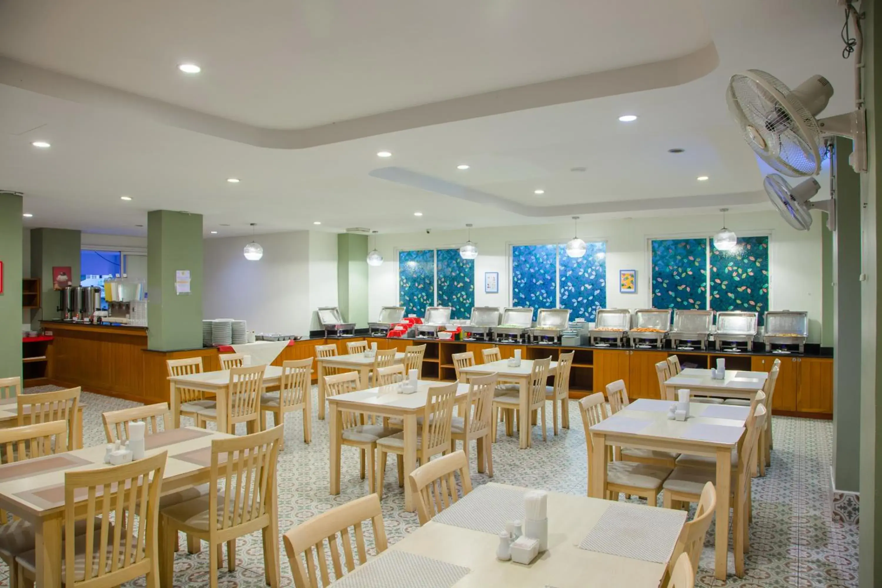 Breakfast in Baumancasa Beach Resort Breakfast in Baumancasa Beach Resort