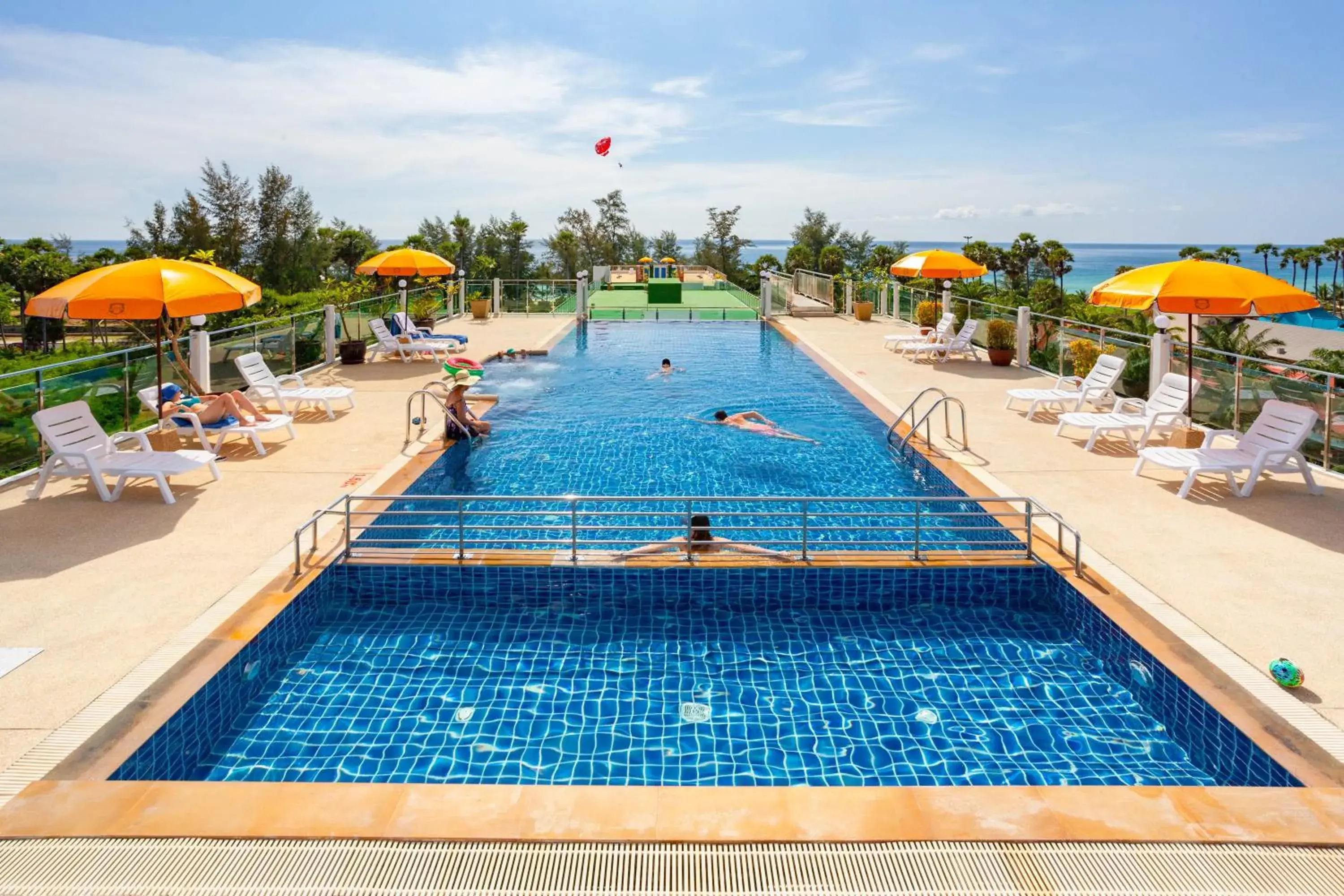 Swimming pool in Baumancasa Beach Resort Swimming pool in Baumancasa Beach Resort