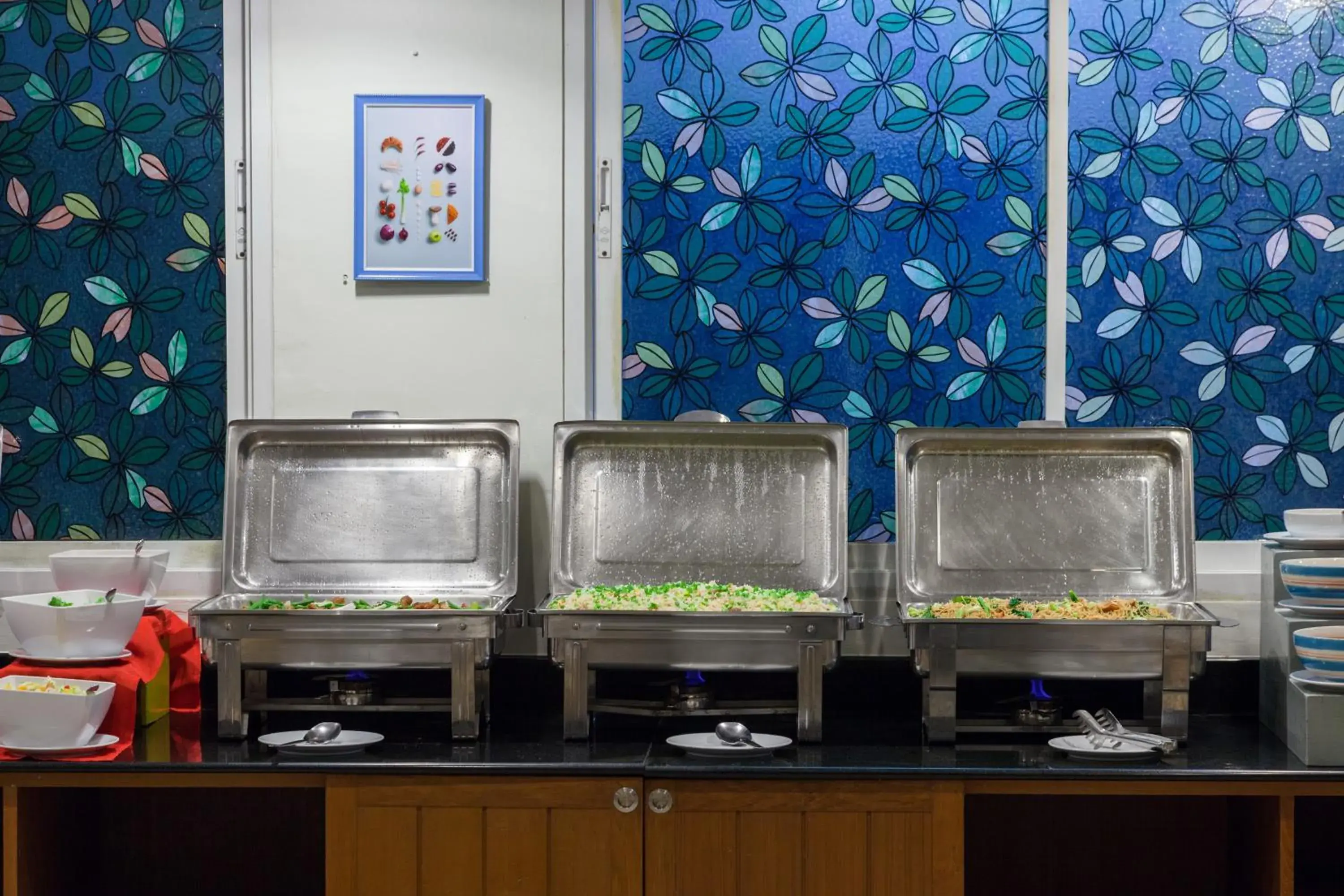 Continental breakfast in Baumancasa Beach Resort Continental breakfast in Baumancasa Beach Resort