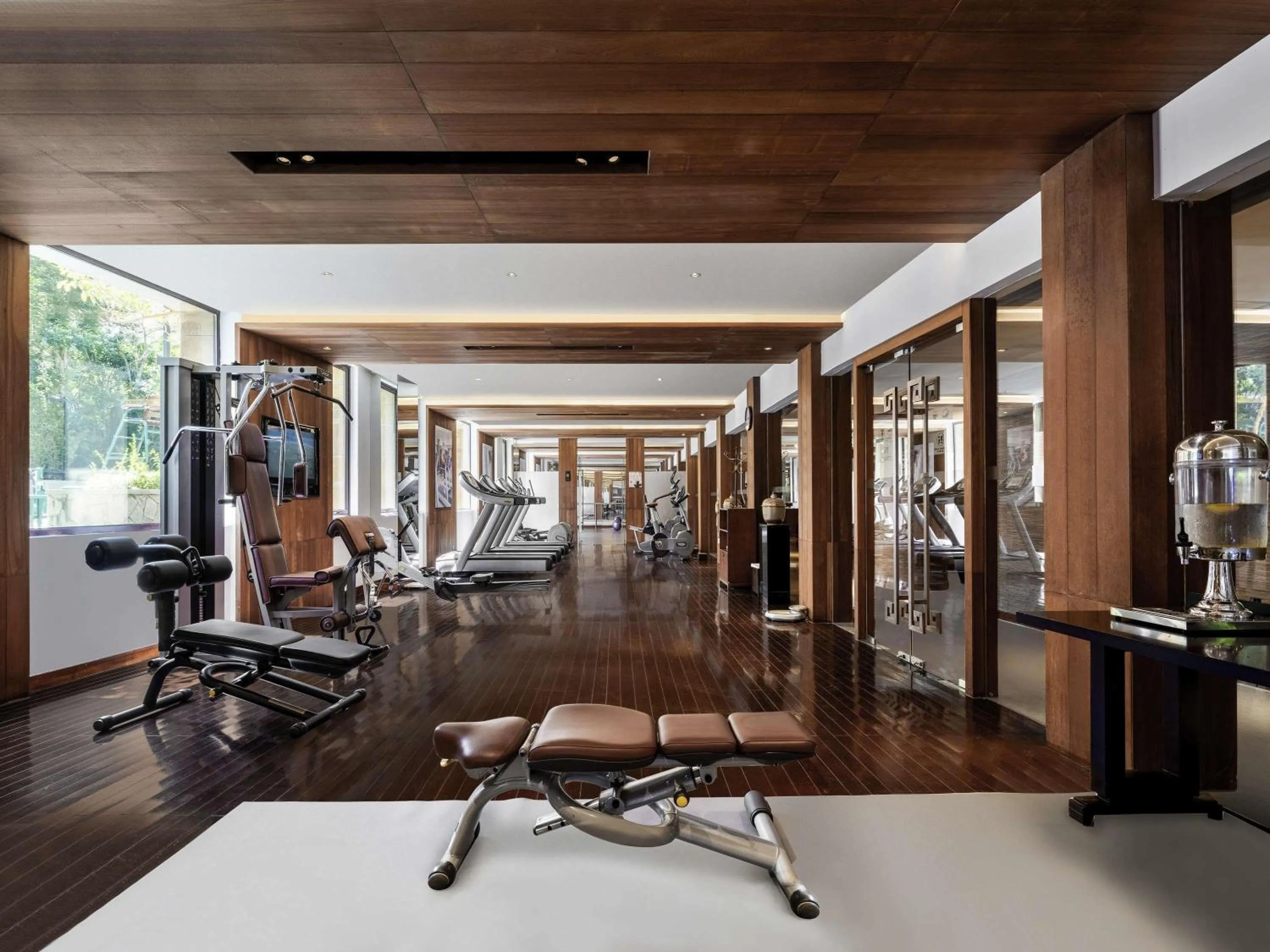 Fitness centre/facilities in Pullman Oceanview Sanya Bay Resort & Spa