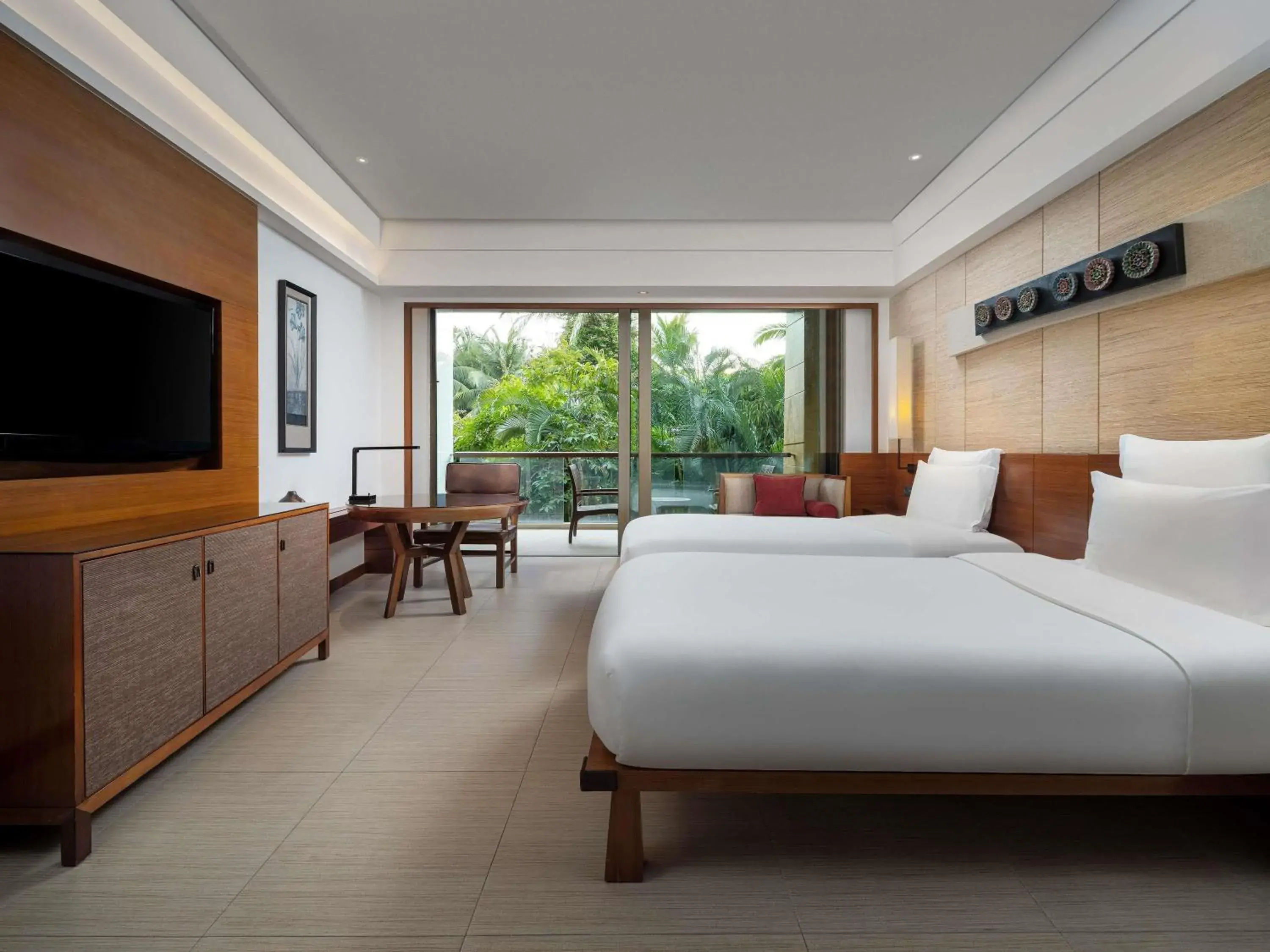Bedroom, Bed in Pullman Oceanview Sanya Bay Resort & Spa Bedroom, Bed in Pullman Oceanview Sanya Bay Resort & Spa