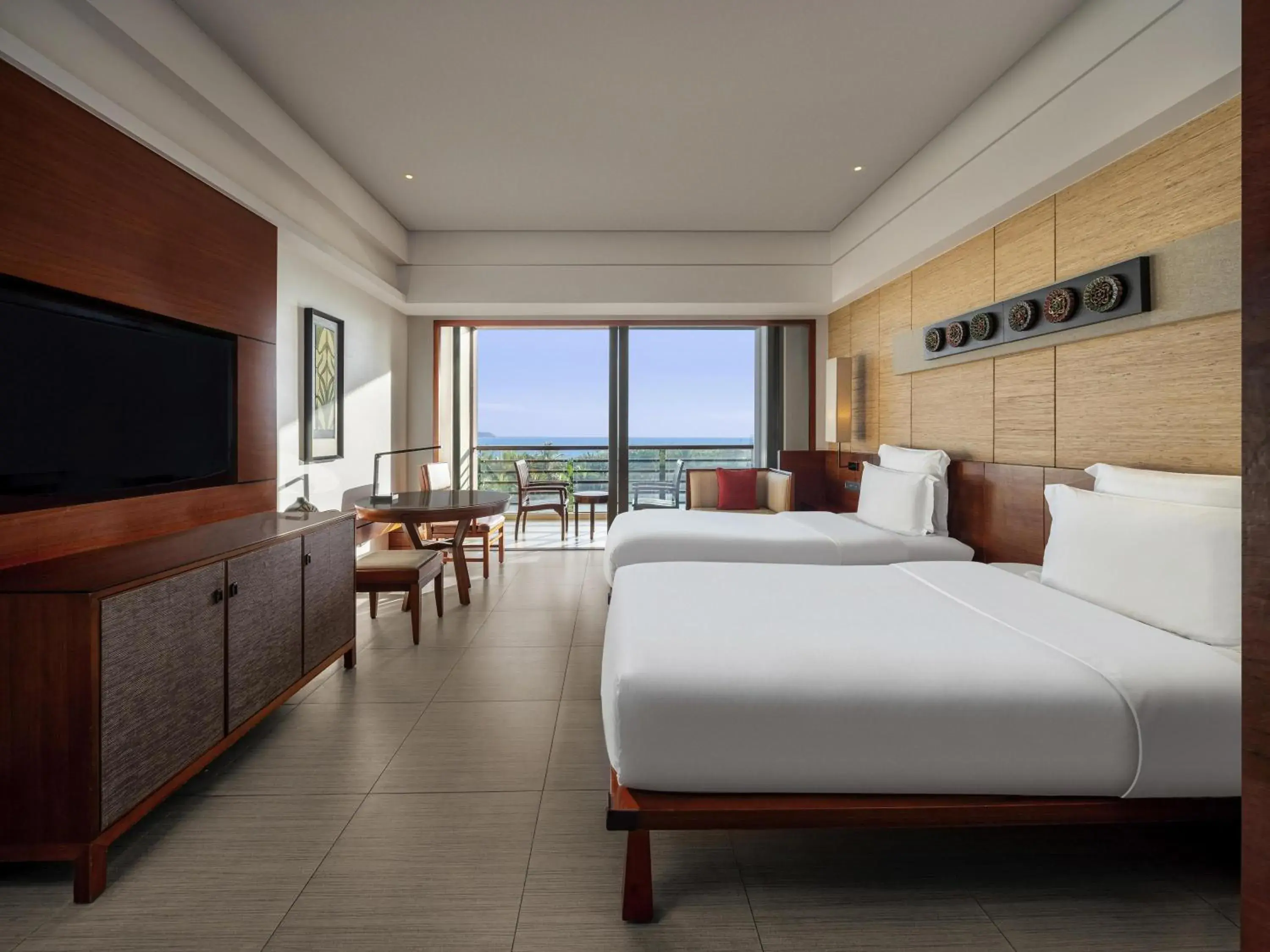 Bedroom, Bed in Pullman Oceanview Sanya Bay Resort & Spa Bedroom, Bed in Pullman Oceanview Sanya Bay Resort & Spa