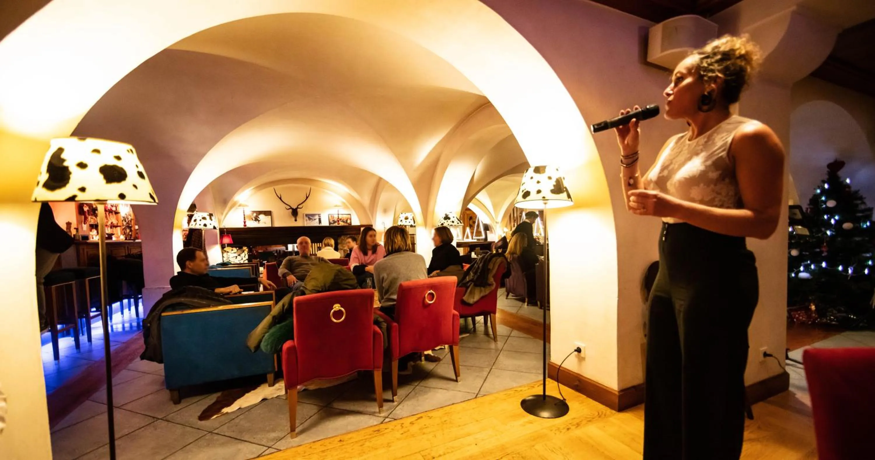 Lounge or bar in La Savoyarde