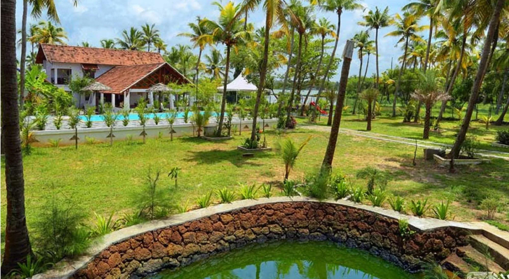 Garden in Indriya Sands