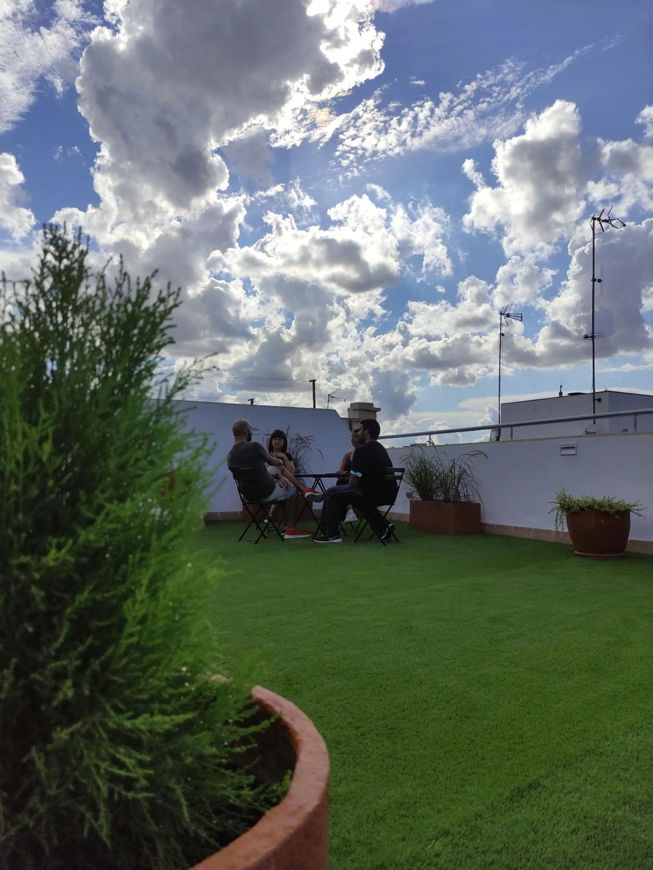 People in New Samay Hostel